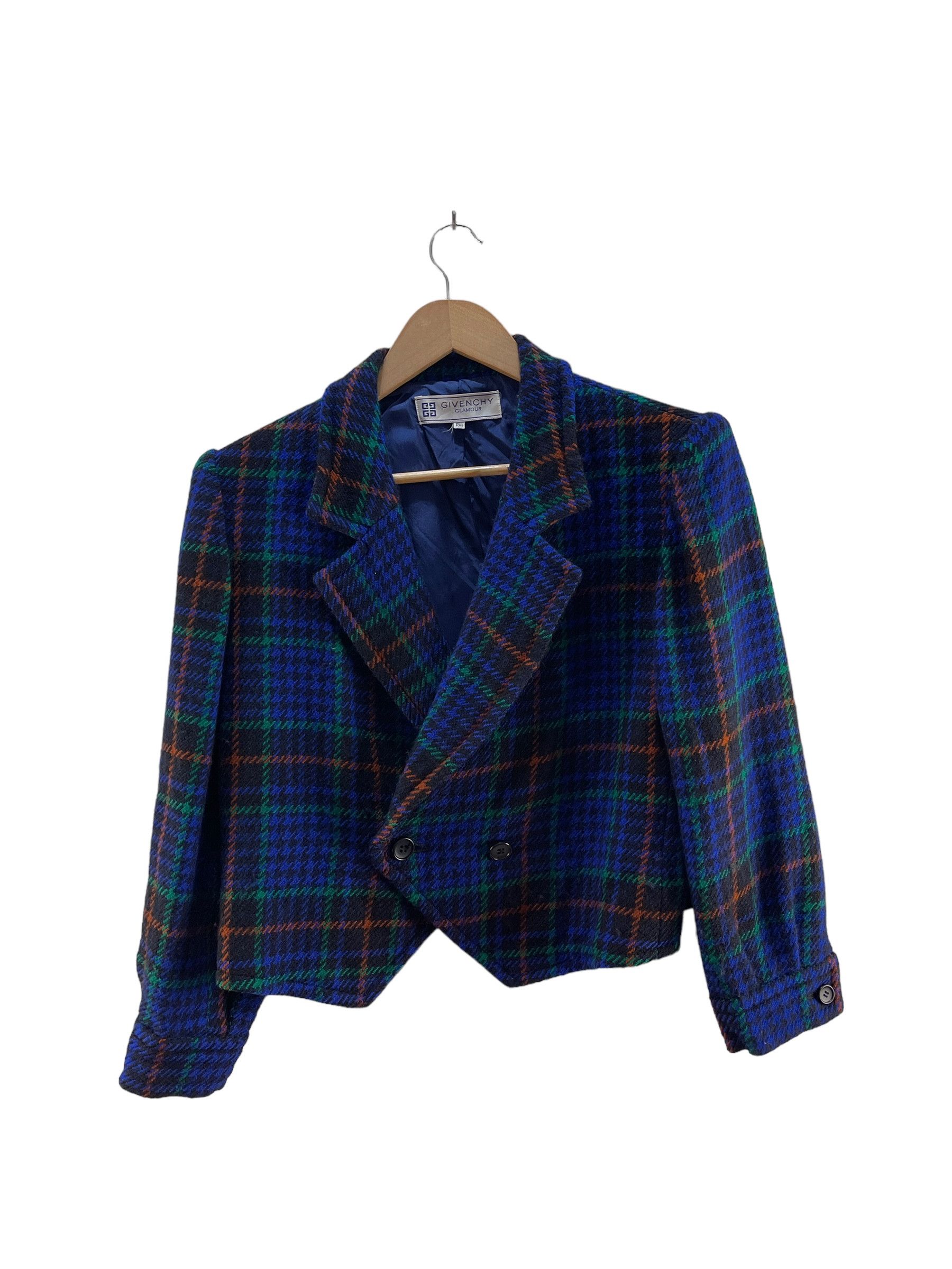 Givenchy Vintage Givenchy Glamour Tweed Jacket Size S / US 4 / IT 40 - 1 Thumbnail