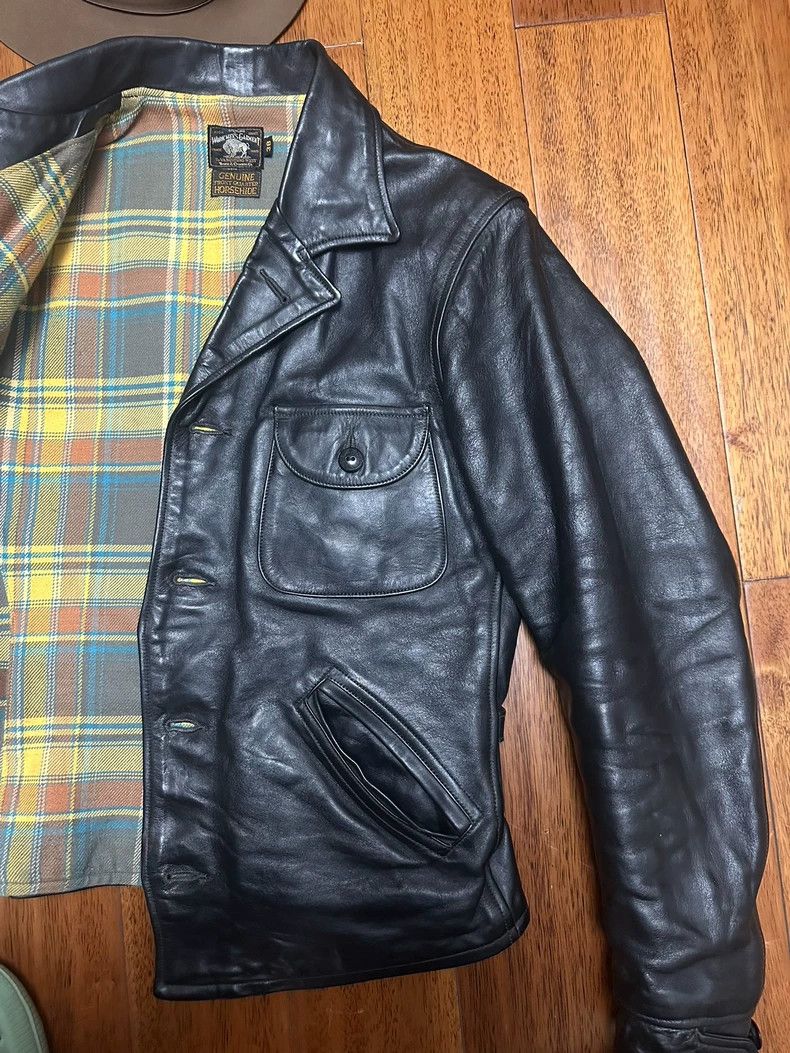 Freewheelers FREEWHEELERS size 38 Classic four-corner leather jacket 250 Size US M / EU 48-50 / 2 - 4 Thumbnail