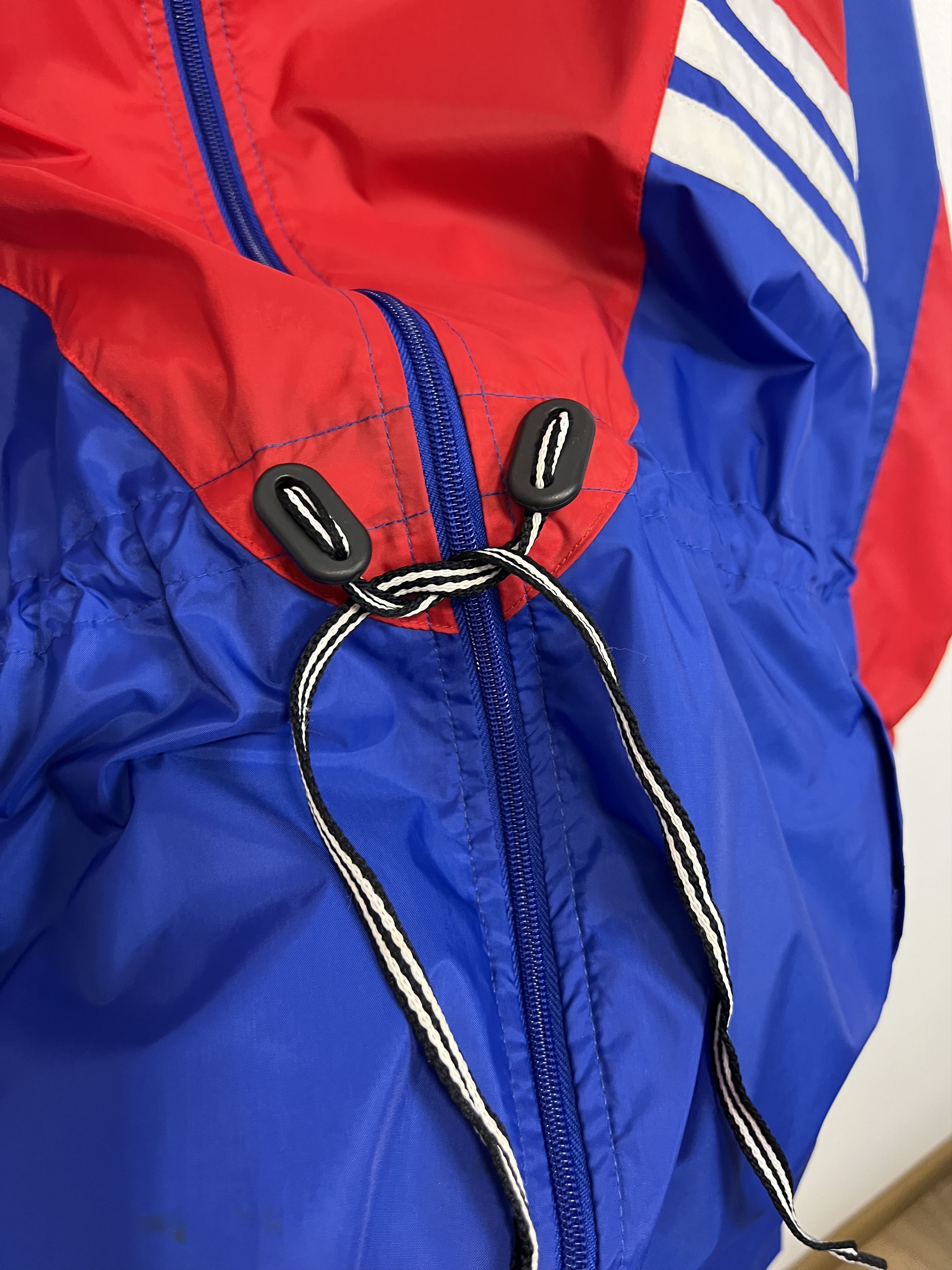 Adidas Vintage Bayern Munich Football Jacket Soccer Windbreaker Size US L / EU 52-54 / 3 - 6 Thumbnail