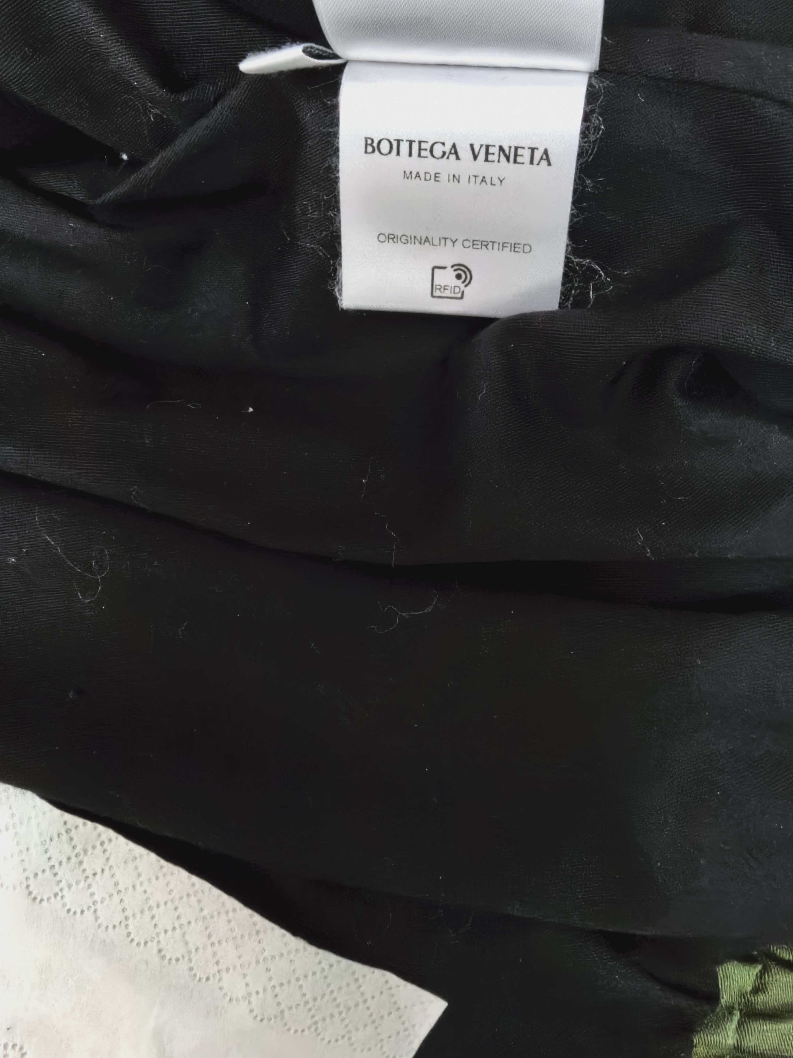 Bottega Veneta blouson jacket green leather Size US L / EU 52-54 / 3 - 3 Thumbnail