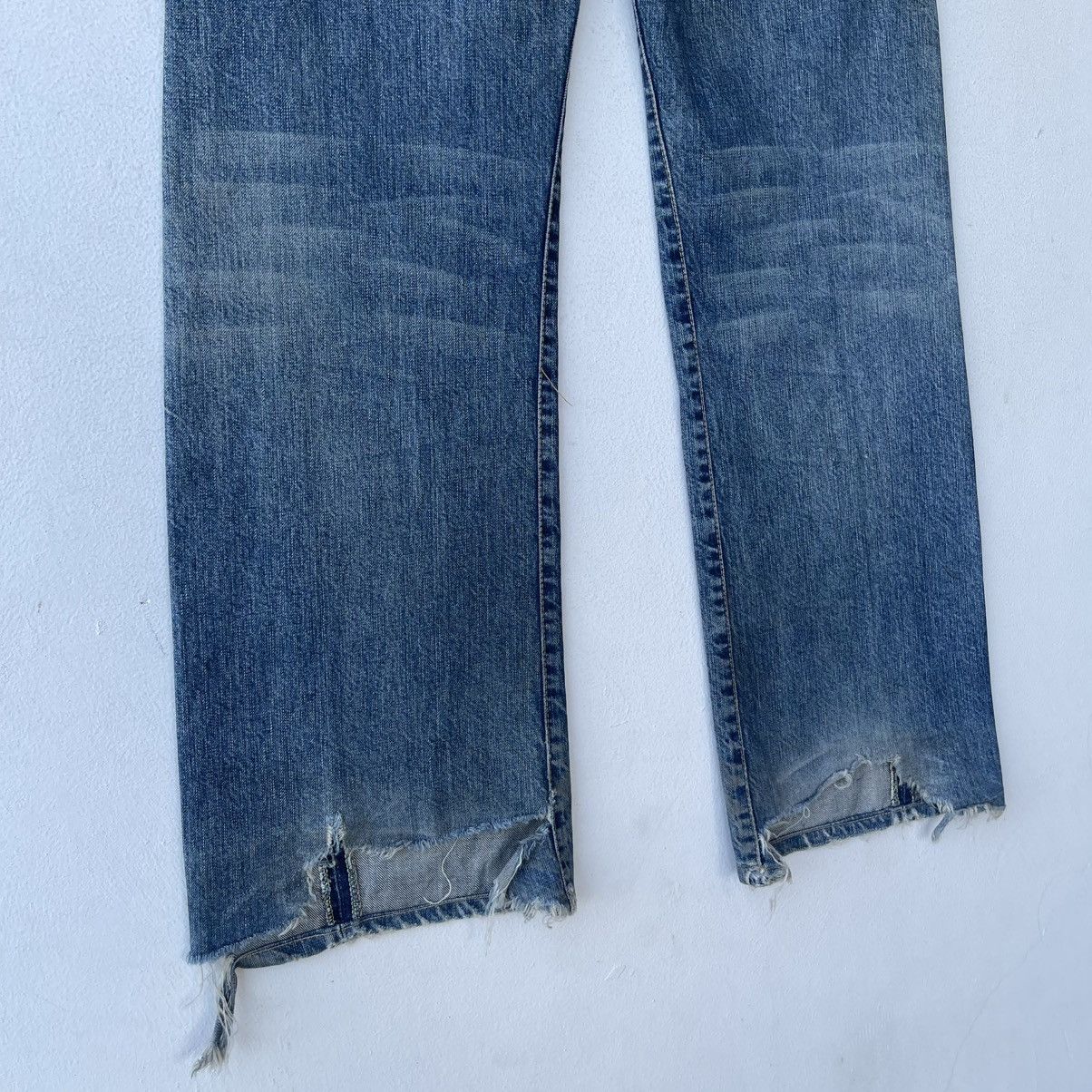 Chip & Pepper Archival Chip & Pepper Destroyed Boro Denim Jeans Size US 31 - 13 Thumbnail