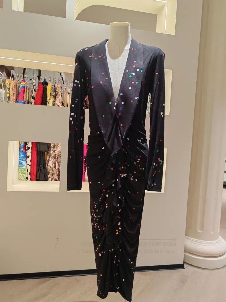 Givenchy Givenchy Colorful Polka Dot High-Density Knit Long-Sleeve Size M / US 6-8 / IT 42-44 - 1 Thumbnail