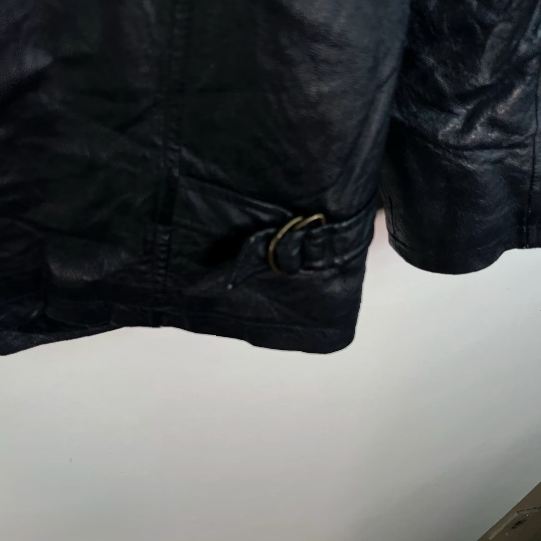 Vintage Monroe & Main Leather Removable Liner Jacket Mens M Black Size US M / EU 48-50 / 2 - 5 Thumbnail