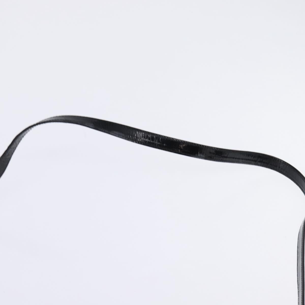 Gucci GUCCI Shoulder Bag Enamel Black Gold Size ONE SIZE - 8 Thumbnail
