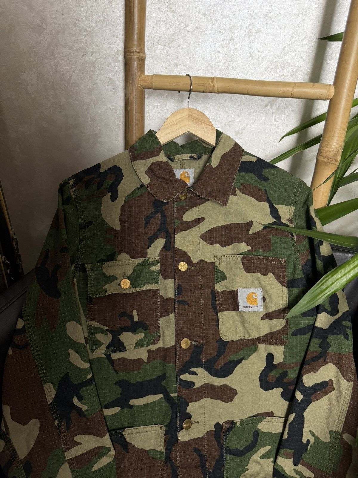 Carhartt Carhartt Camo Overshirt Jacket Size US S / EU 44-46 / 1 - 4 Thumbnail