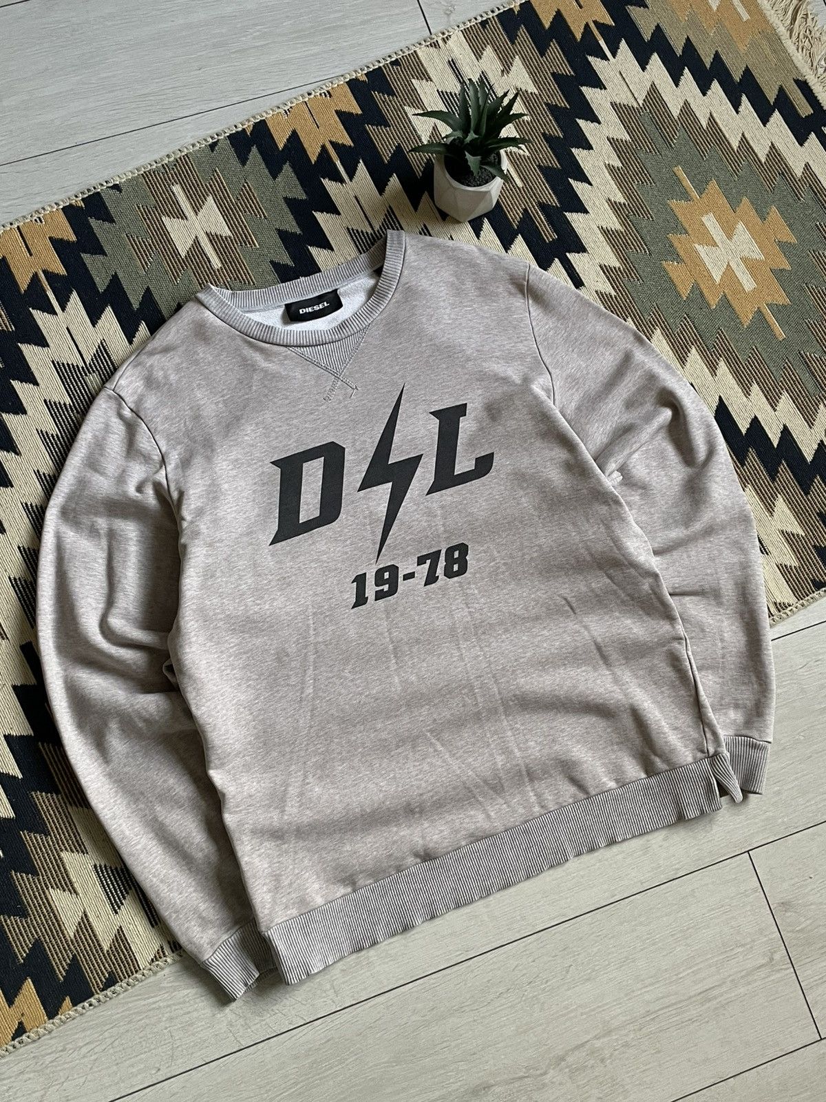 Diesel × Vintage Diesel 1978 Big Logo Sweatshirt Size US M / EU 48-50 / 2 - 2 Thumbnail