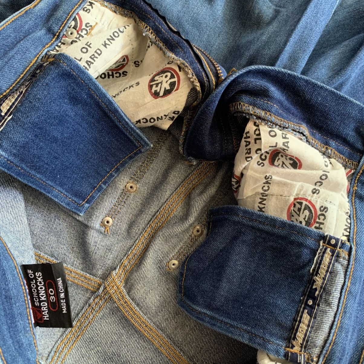 Other Y2K School Of Hard Knocks SOHK Carpenter Jeans Size US 30 / EU 46 - 7 Thumbnail