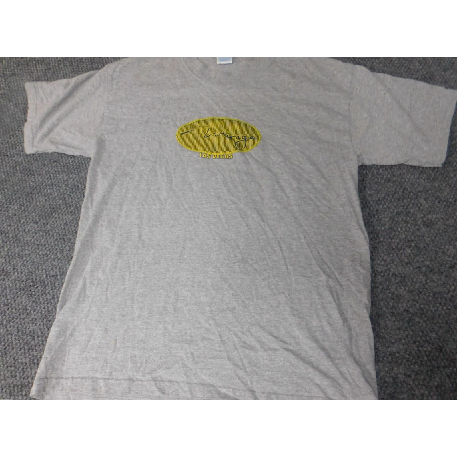 Vintage VINTAGE Mirage Mens Shirt L Gray Graphic Shirt Size US L / EU 52-54 / 3 - 2 Thumbnail