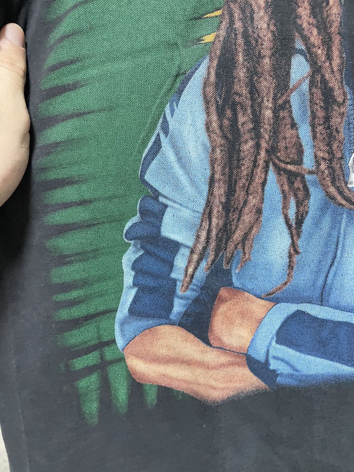 Band Tees Vintage 90s Bob Marley Double Sided Reggae Band Tee Size US M / EU 48-50 / 2 - 7 Thumbnail