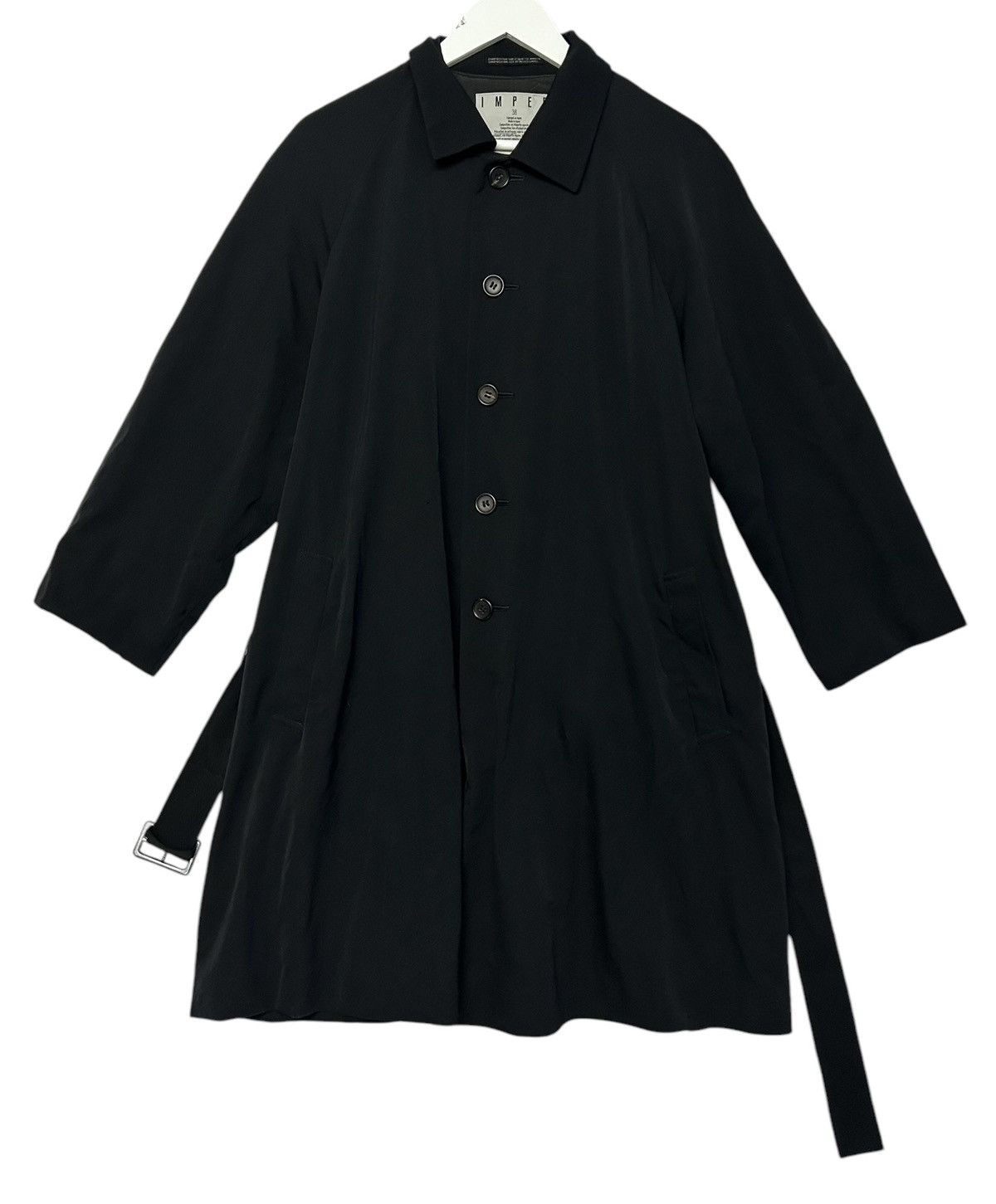 Signatures × Vintage × Yohji Yamamoto 🔥🔥🔥🔥🔥 YOHJI YAMAMOTO IMPERMEABLE NEW WOOL LONG COAT Size US M / EU 48-50 / 2 - 1 Thumbnail