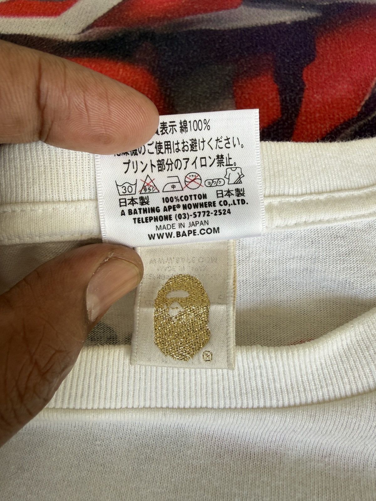 Bape Bape x Nigo ERA BAPE PAZZILAZRES ANATOMY NFS Tee Size US M / EU 48-50 / 2 - 6 Thumbnail