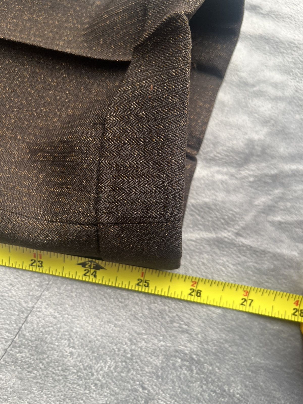 Other Vintage Brown Trousers 29x25.5 Size US 29 - 6 Thumbnail