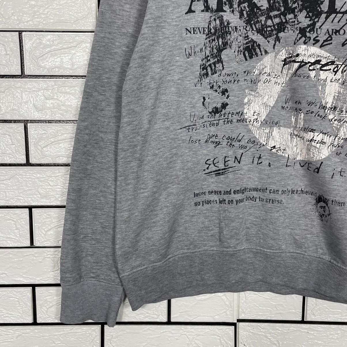 Airwalk Airwalk Big Print Gray Sweatshirt Size US M / EU 48-50 / 2 - 3 Thumbnail