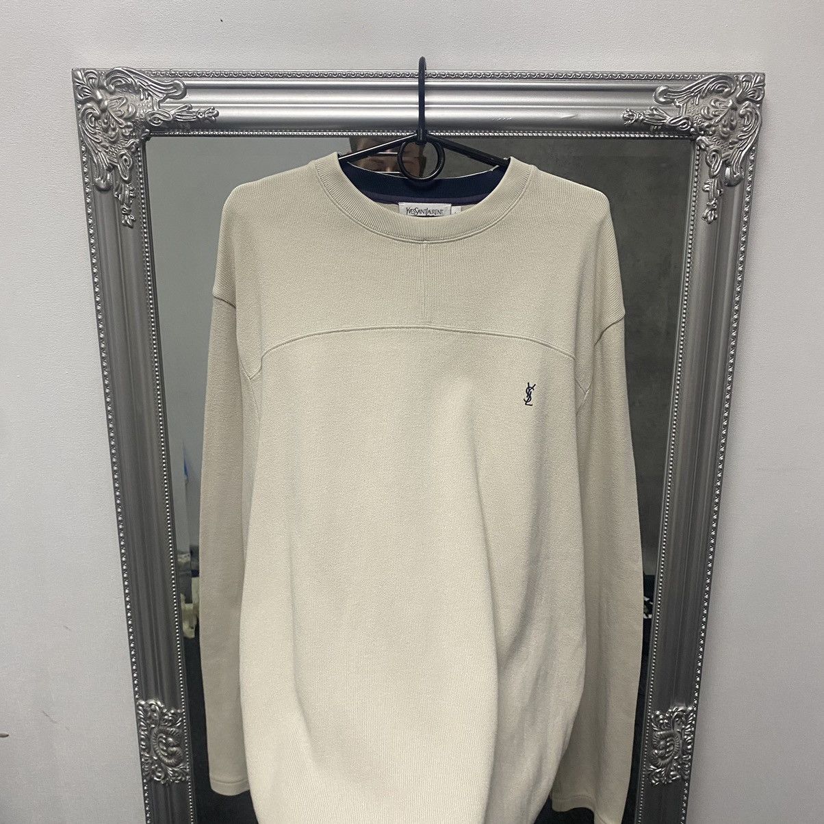 Yves Saint Laurent Vintage Yves Saint Laurent Sweatshirt YSL Size US L / EU 52-54 / 3 - 3 Thumbnail