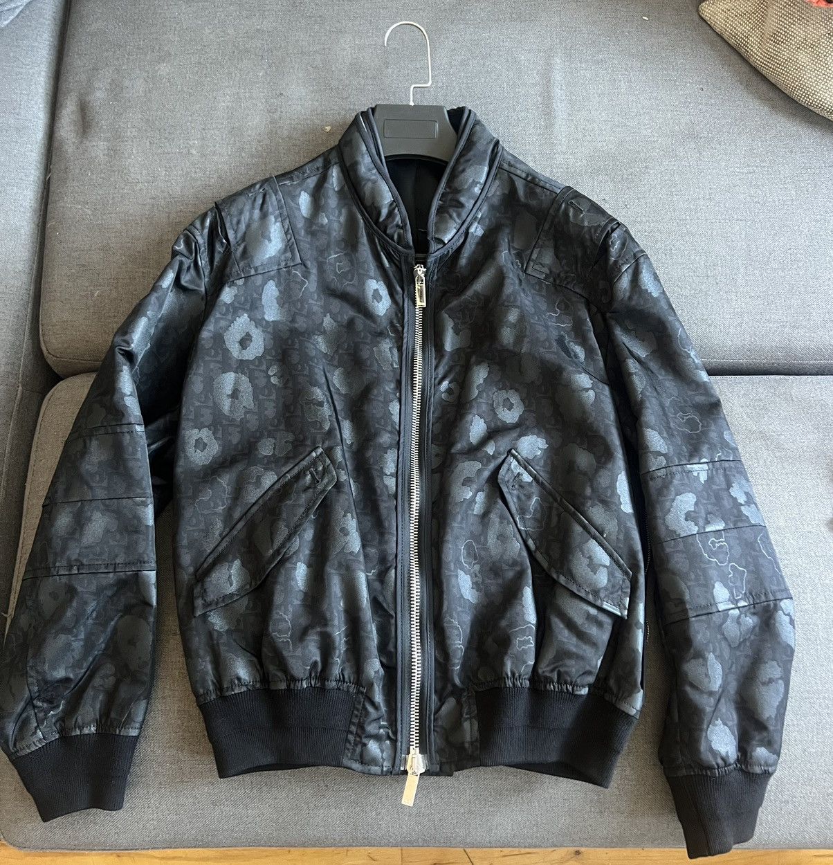 Dior DIOR men Safari Oblique Bomber Jacket Size US M / EU 48-50 / 2 - 2 Thumbnail