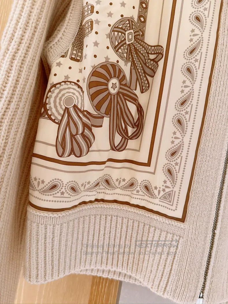 Hermes Hermes Grand Celebration Series Silk Printed Cashmere Open Size XXS / US 00 / IT 34 - 4 Thumbnail