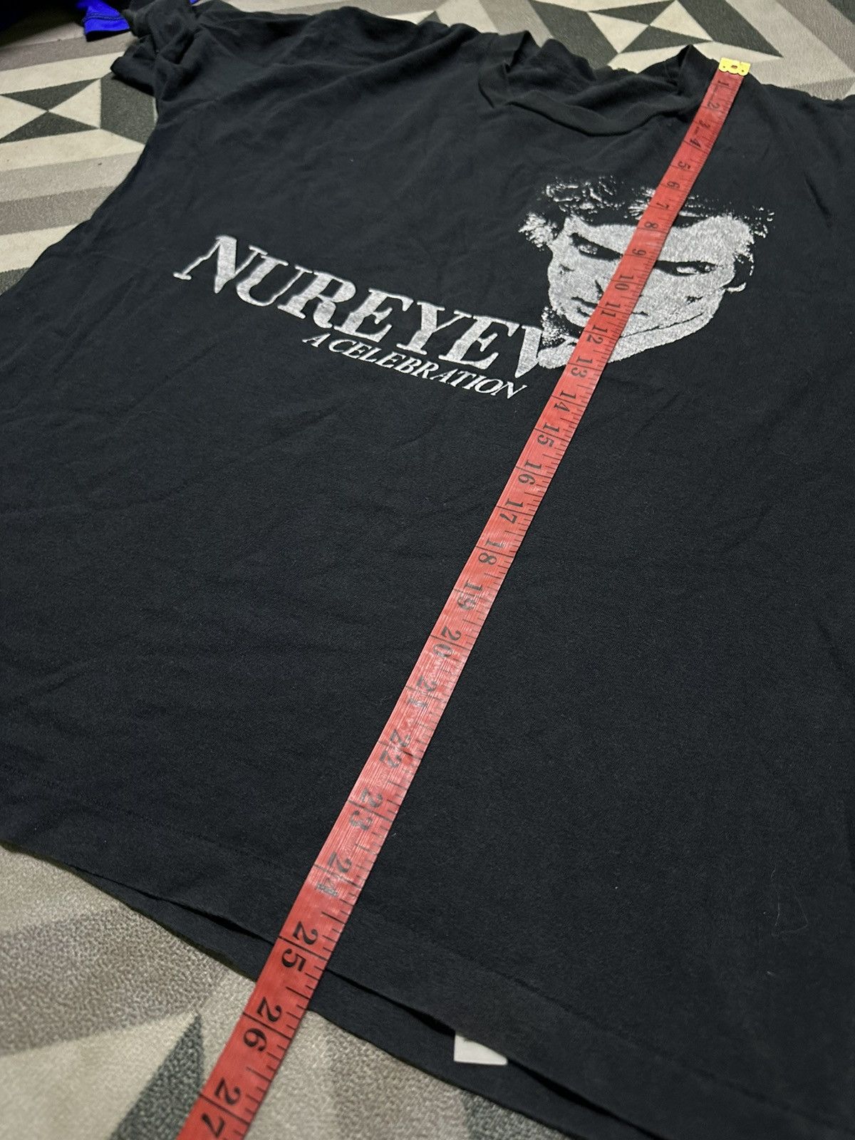 Vintage Vintage 90s Rudolf Nereyev A celebration black tshirt Size US M / EU 48-50 / 2 - 6 Thumbnail