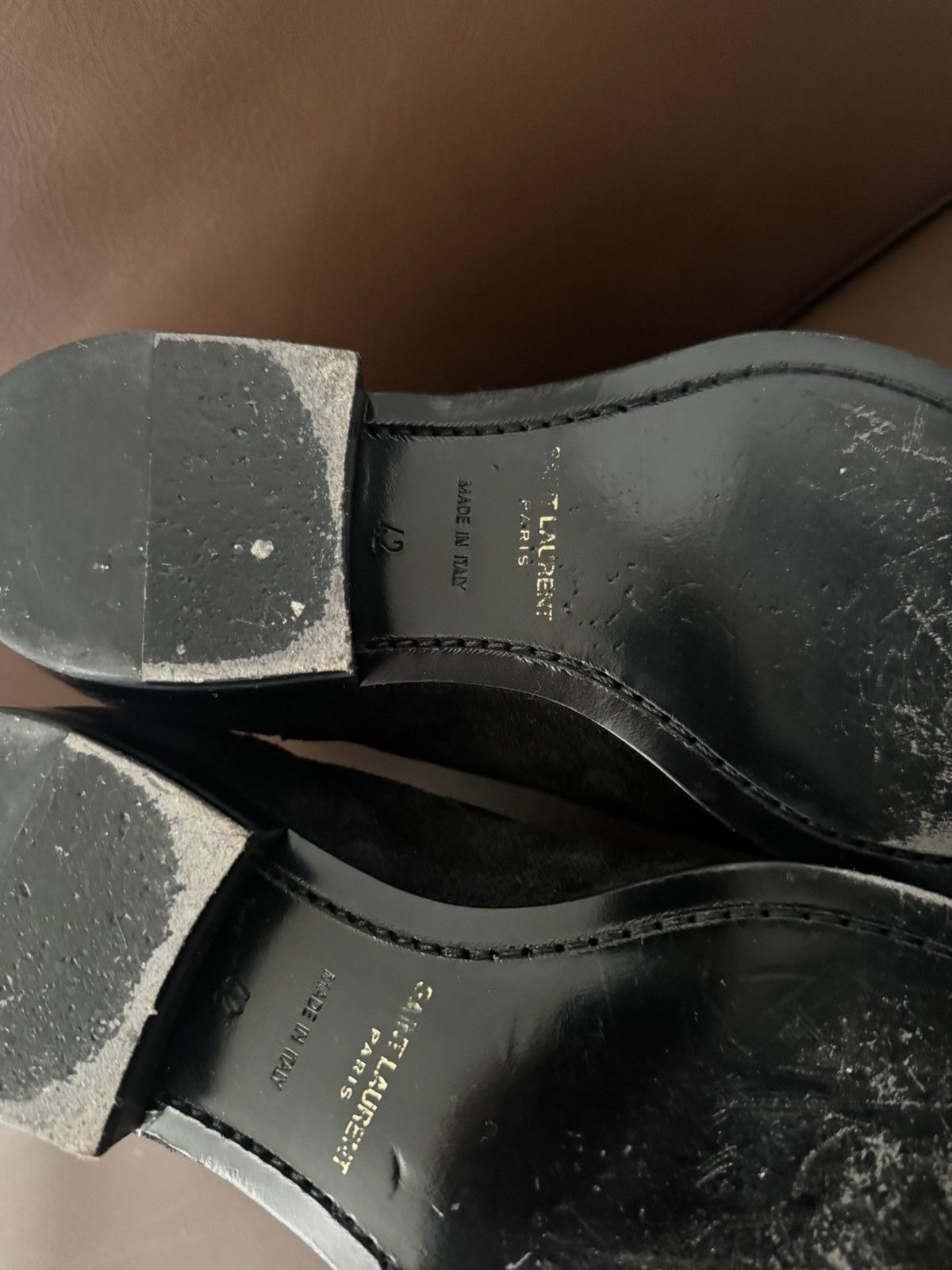 Yves Saint Laurent YSL Suede Boots Size US 9 / EU 42 - 6 Thumbnail