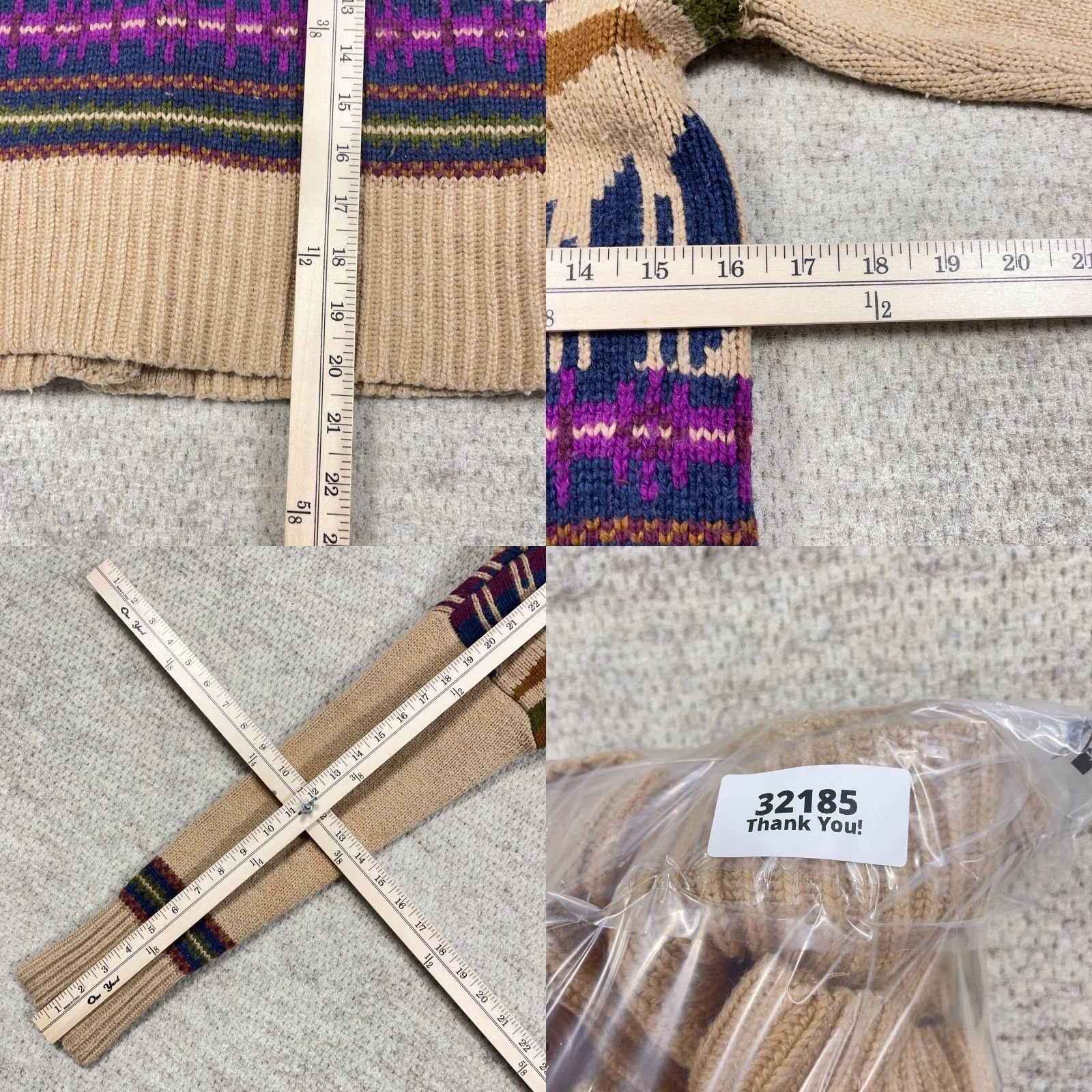 Eddie Bauer VINTAGE Eddie Bauer Cardigan Sweater Women Small Wool Alpaca Blend Aztec Southwestern * Size S / US 4 / IT 40 - 9 Thumbnail