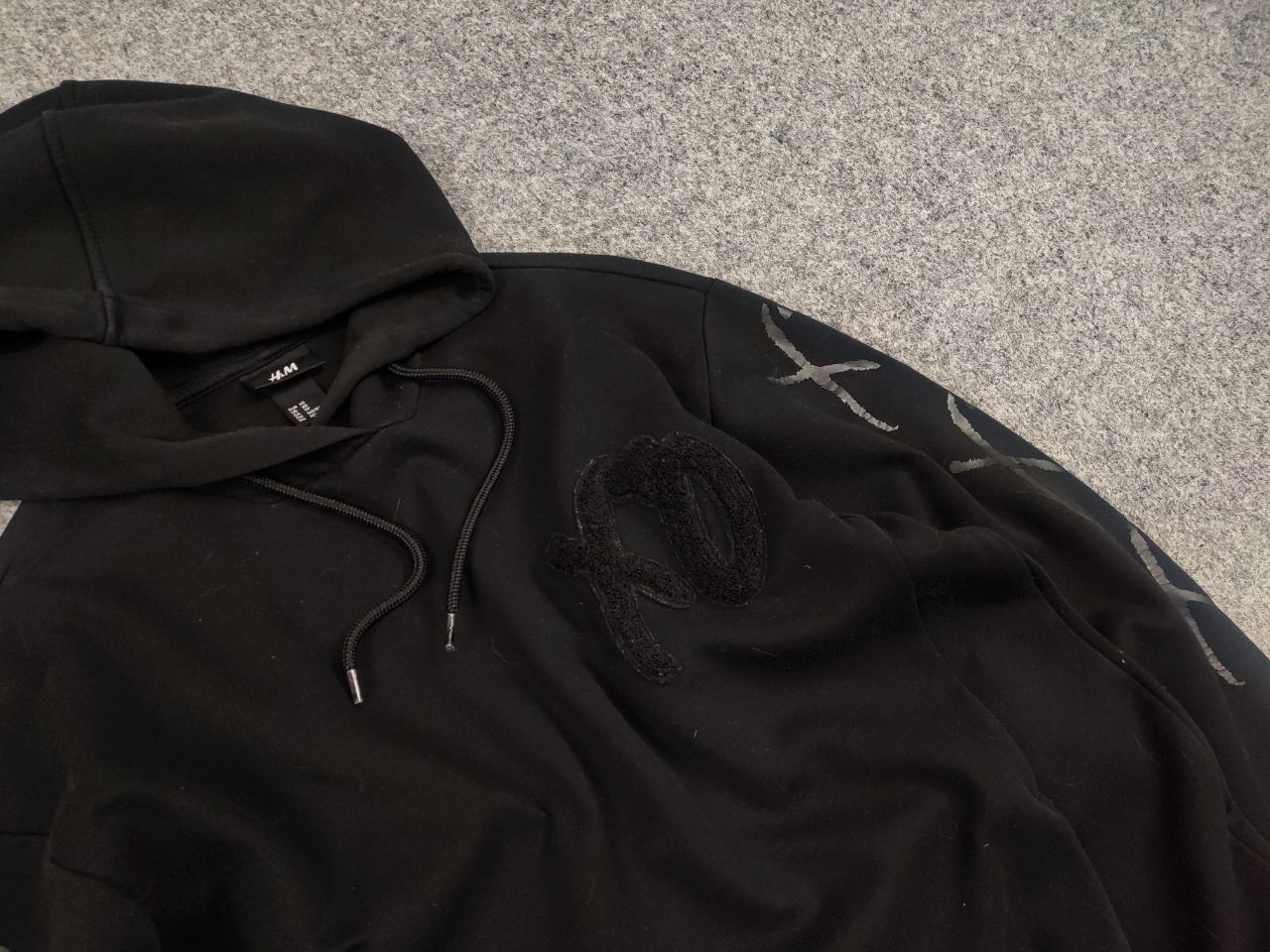 H&M × The Weeknd The Weeknd x H&M Black Logo XO Unisex Hoodie Size US XS / EU 42 / 0 - 11 Thumbnail