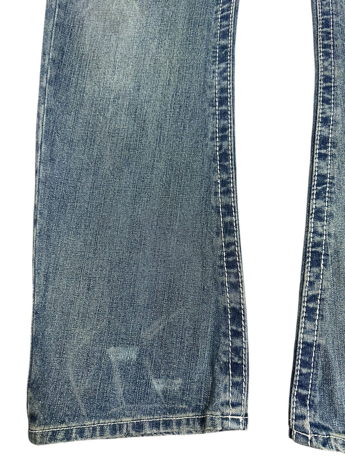 Japanese Brand Vintage True Religion Blue Wash Style Loose Jeans Size US 36 / EU 52 - 7 Thumbnail