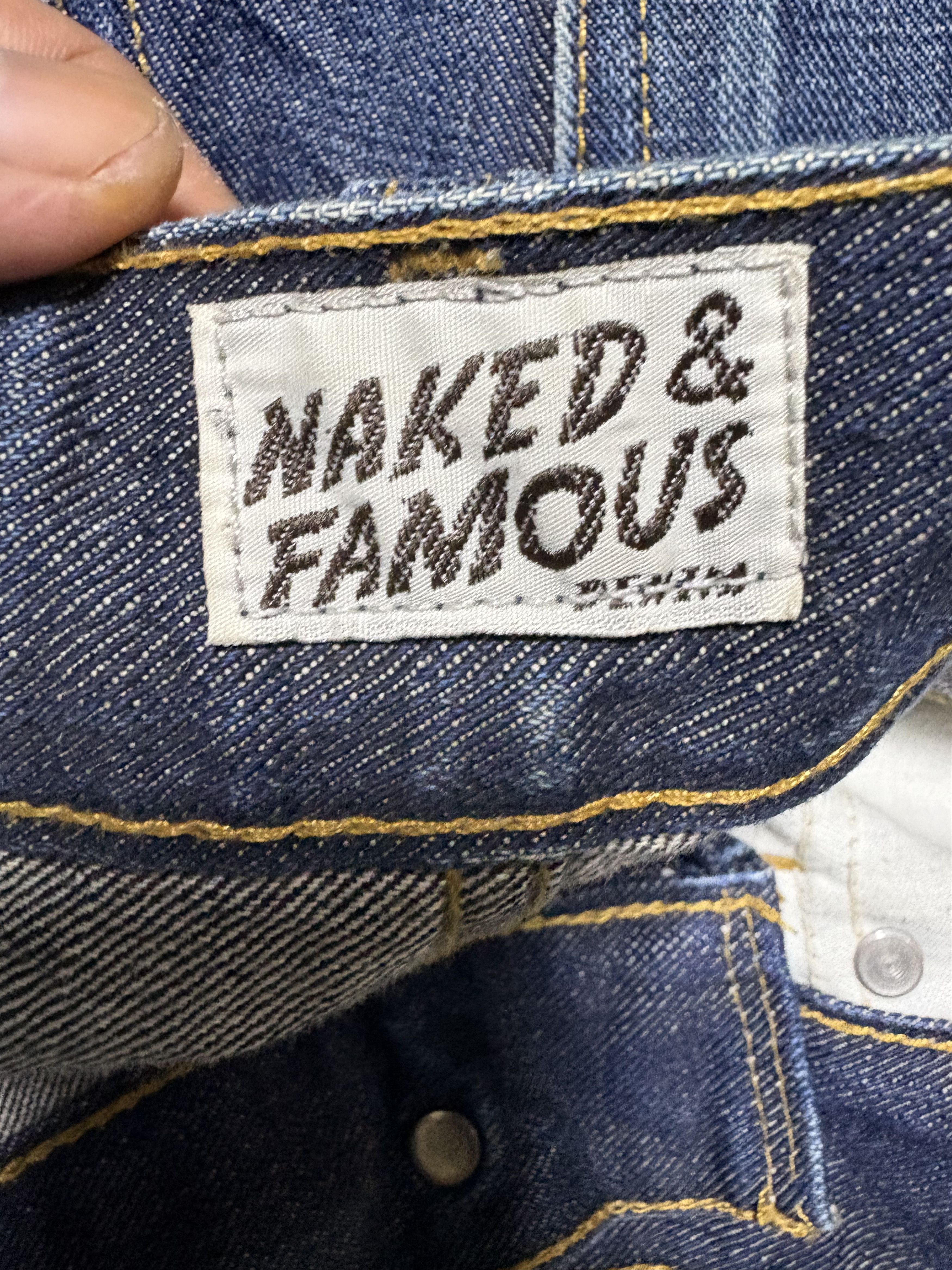 Naked & Famous Naked & famous selvage denim pants Size US 30 / EU 46 - 9 Thumbnail