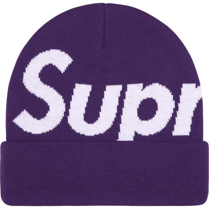 Supreme Big Logo Beanie Size ONE SIZE - 1 Thumbnail