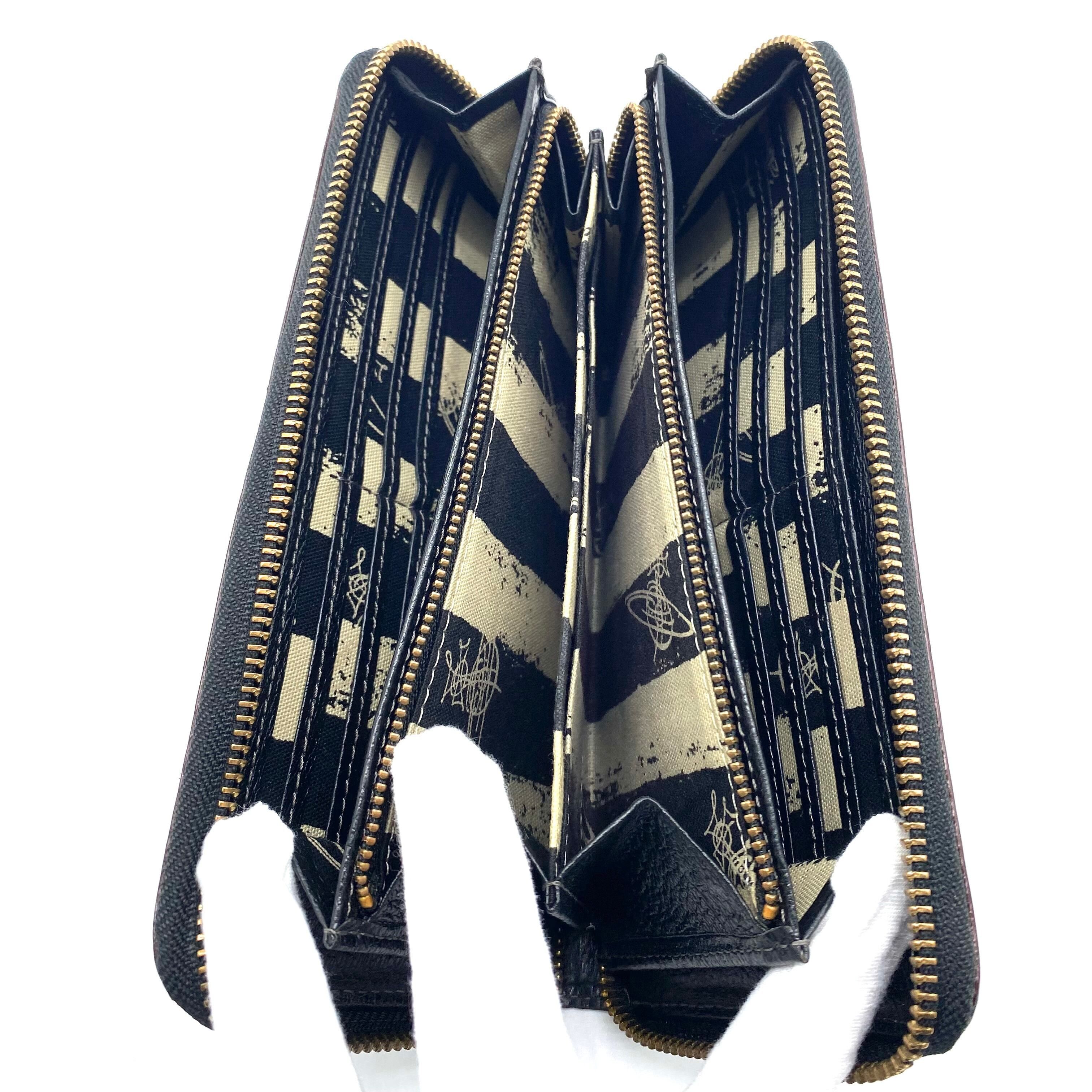 Vivienne Westwood Vivienne Westwood ORB Long Wallet Black Size ONE SIZE - 5 Thumbnail