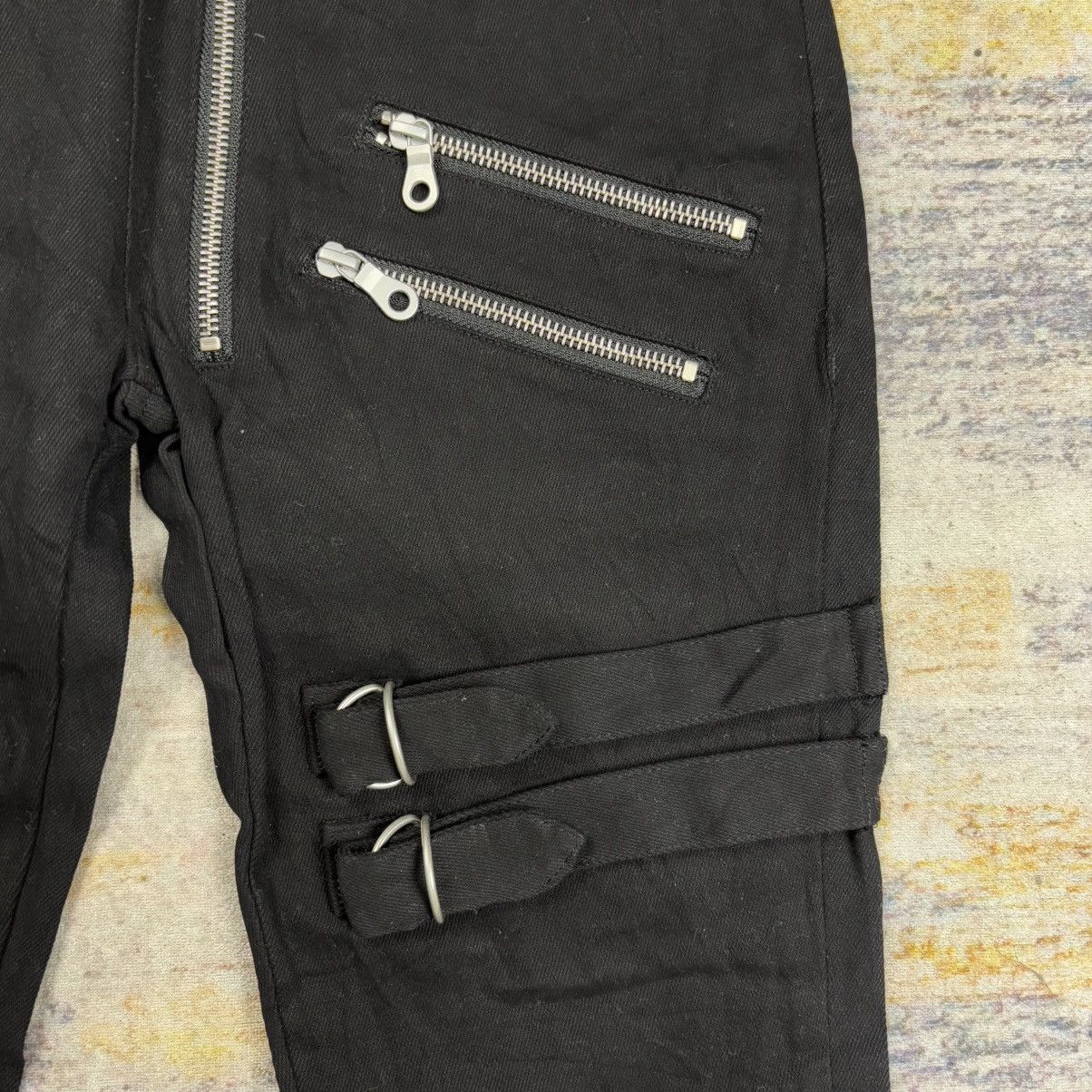 Le Grande Bleu (L.G.B.) No ID multi zipper seditionaries bondage Size US 29 - 5 Thumbnail