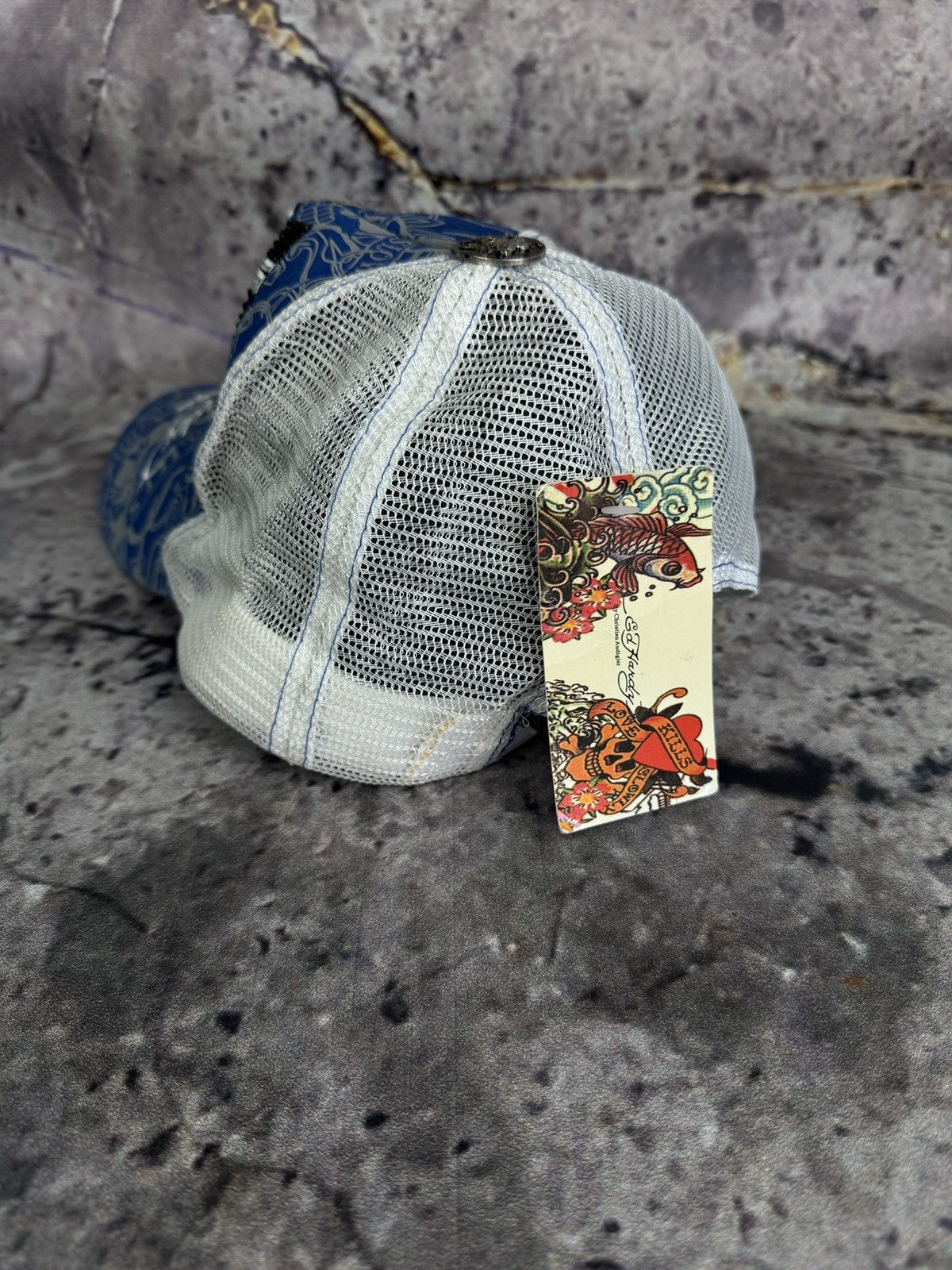 Ed Hardy Ed Hardy “Sugar Skull” Men’s Cap Size ONE SIZE - 4 Thumbnail