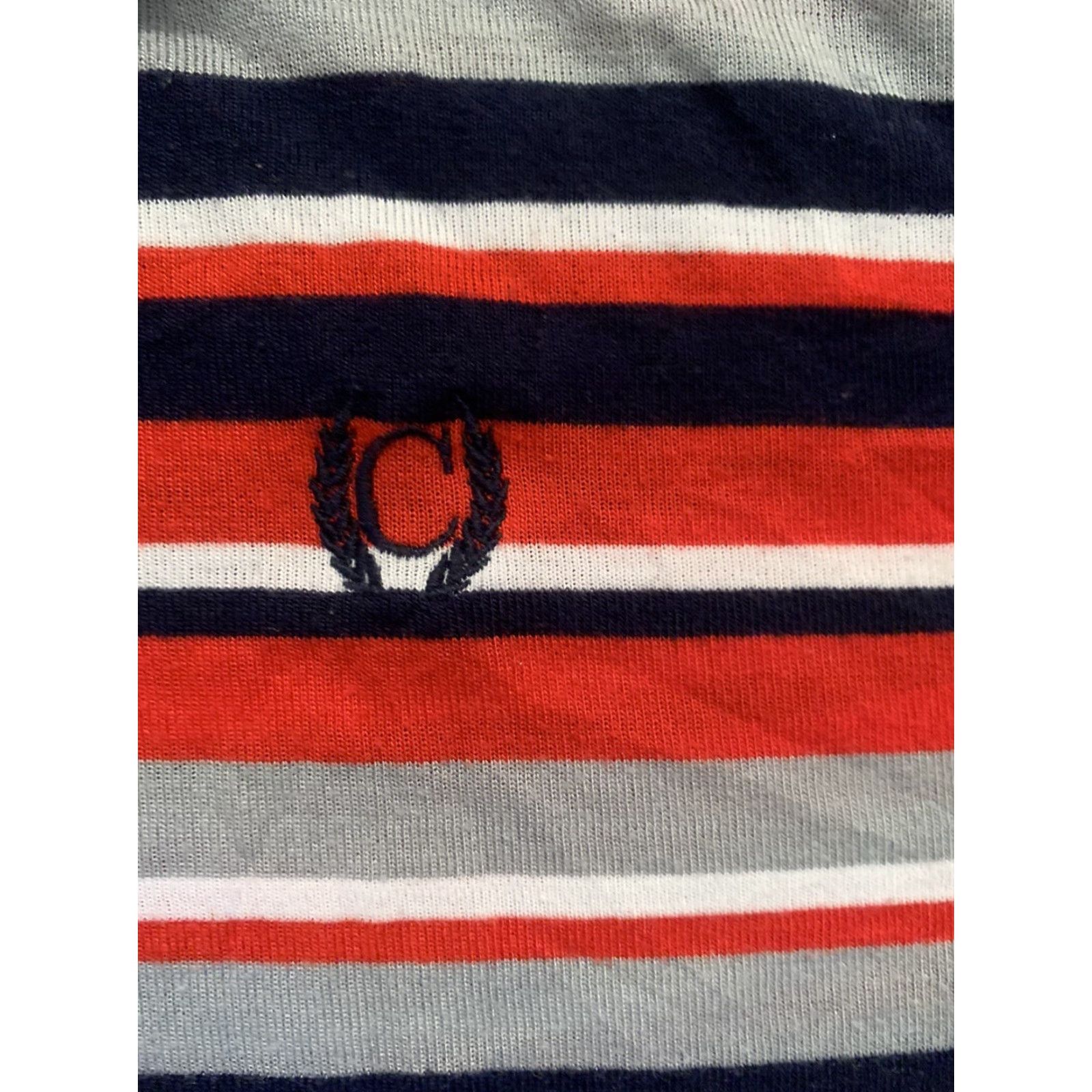 Vintage VINTAGE Cambridge Classics Polo Shirt Red Blue Stripes 2 Button Size L Mens Polo Golf Shirt Size US L / EU 52-54 / 3 - 3 Thumbnail