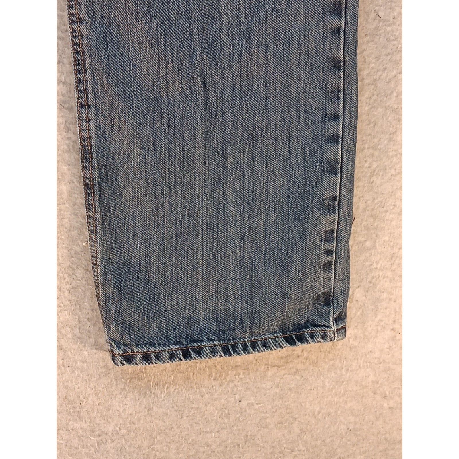 Denime Cinch Men's Jeans 38x36 Blue Denim White Label Straight Medium Wash Western Size US 38 / EU 54 - 7 Thumbnail