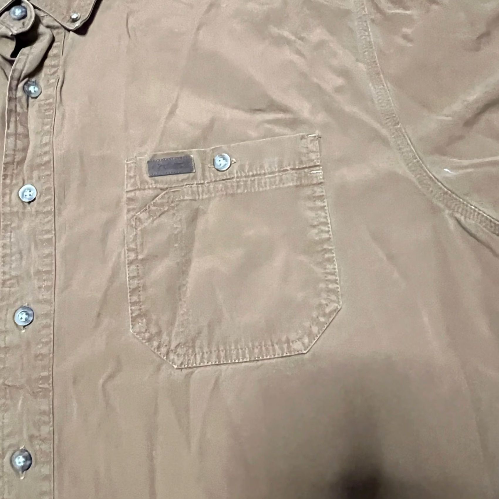 Carhartt Carhartt Tradesman Shirt Mens XL Tall Brown Short Sleeve Work Canvas S133 Size US XL / EU 56 / 4 - 2 Thumbnail