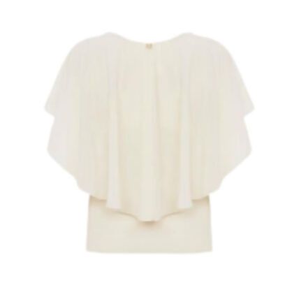 Chloe o1loc1c11025 Pristine Blouse in White Size L / US 10 / IT 46 - 2 Thumbnail