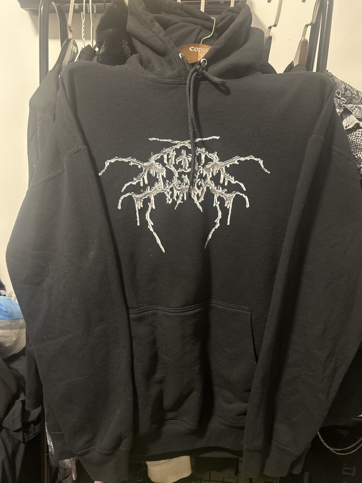 GOTHBOICLIQUE Lil Tracy Black Metal Hoodie XXL Size US XXL / EU 58 / 5 - 1 Thumbnail