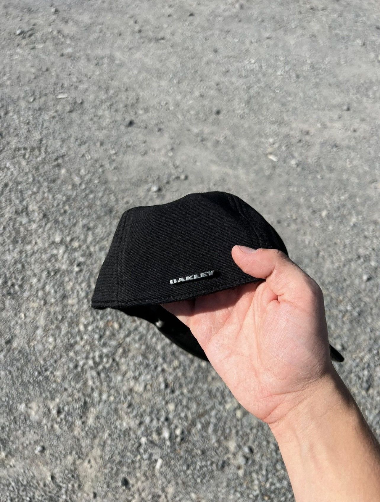 Oakley × Vintage Vintage Oakley Black Y2k Cap Size ONE SIZE - 4 Thumbnail