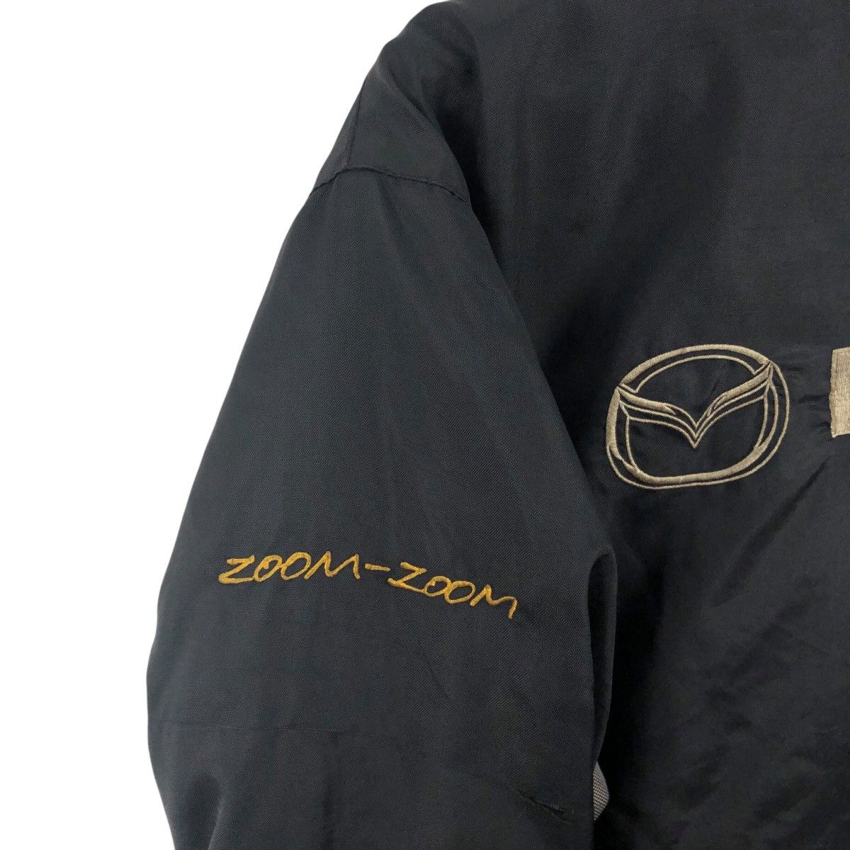 Vintage Vintage MAZDA RACING Distressed Bomber Jacket Size US M / EU 48-50 / 2 - 7 Thumbnail