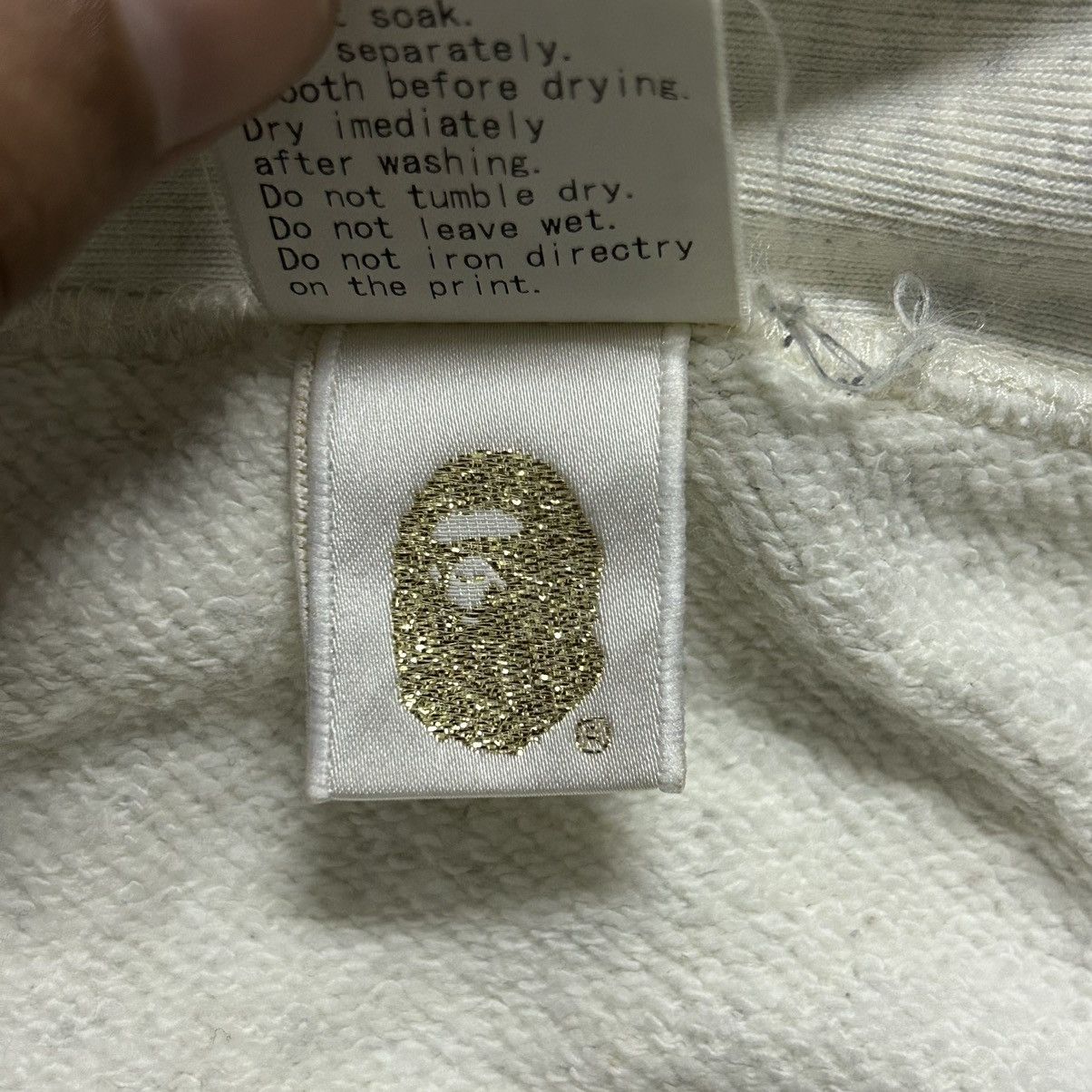 Bape Bape Mad Face Longsleeve Sweatshirt Size US XL / EU 56 / 4 - 10 Thumbnail