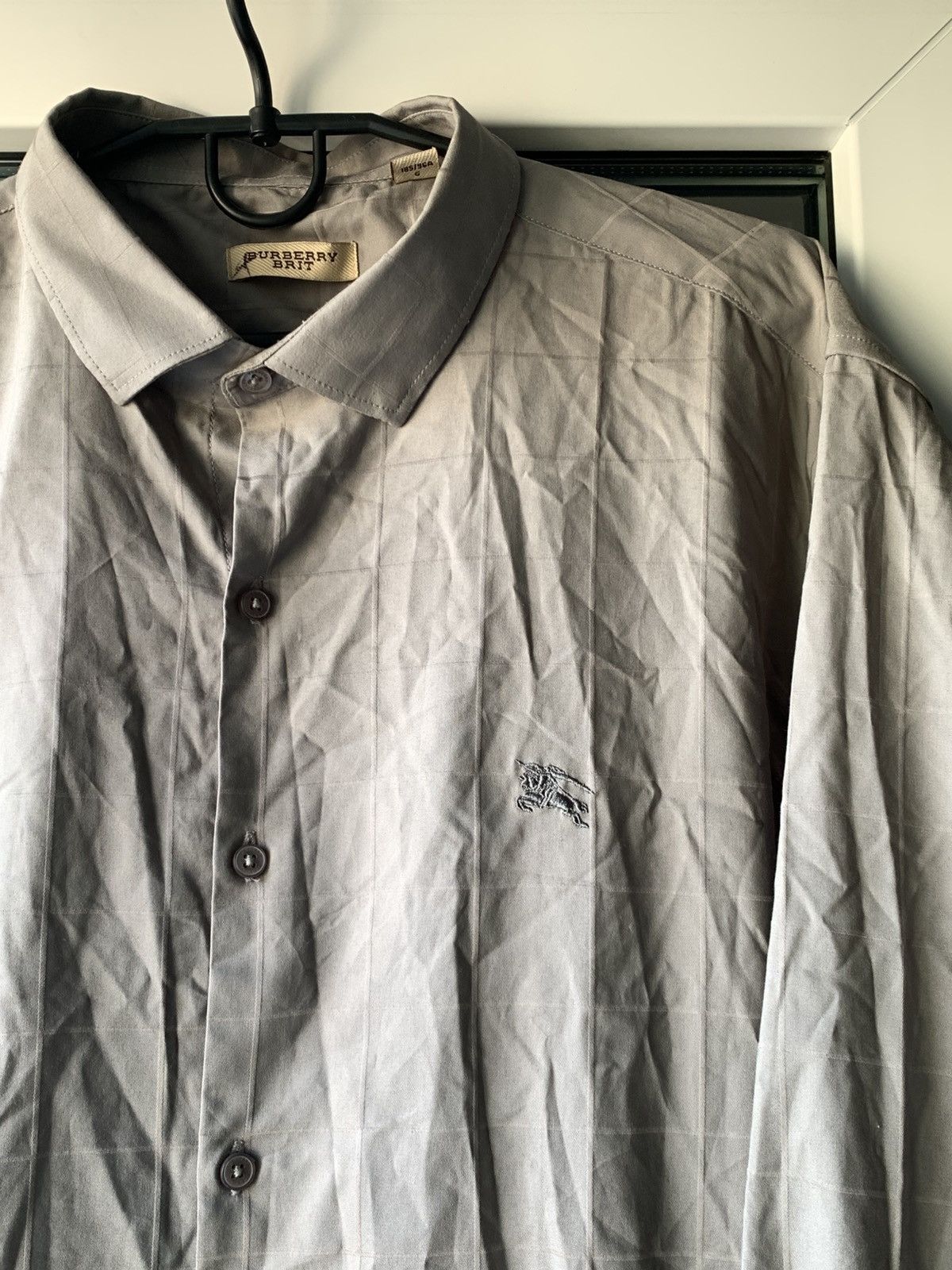 Burberry 🔥BURBERRY BRIT SHIRT BUTTON UP Size US XXL / EU 58 / 5 - 6 Thumbnail