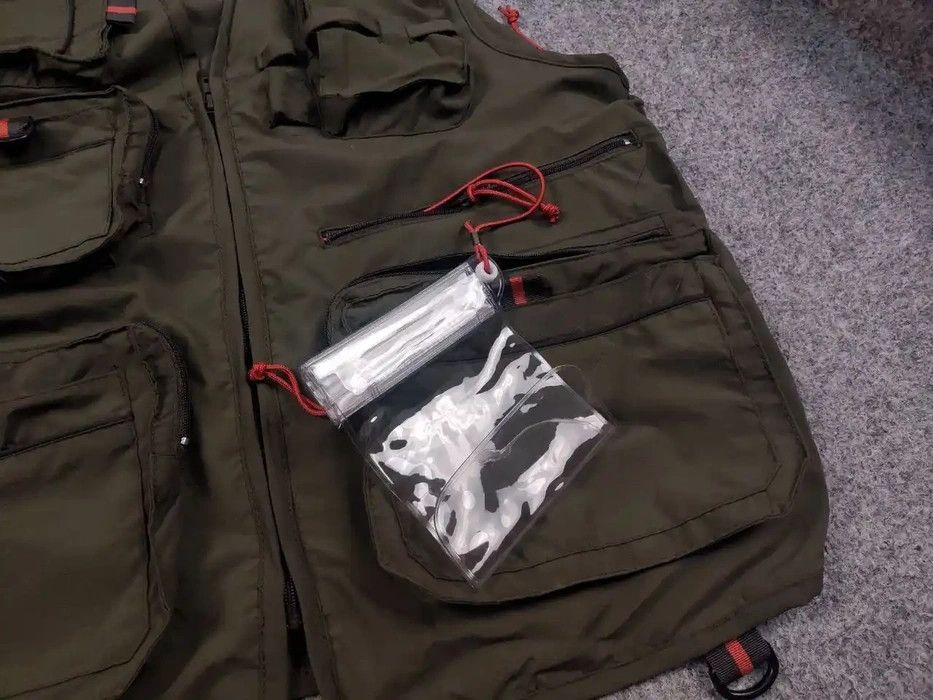 Japanese Brand Vintage 90's Military Japan Multi Pocket Zip Light Vest Size US S / EU 44-46 / 1 - 6 Thumbnail