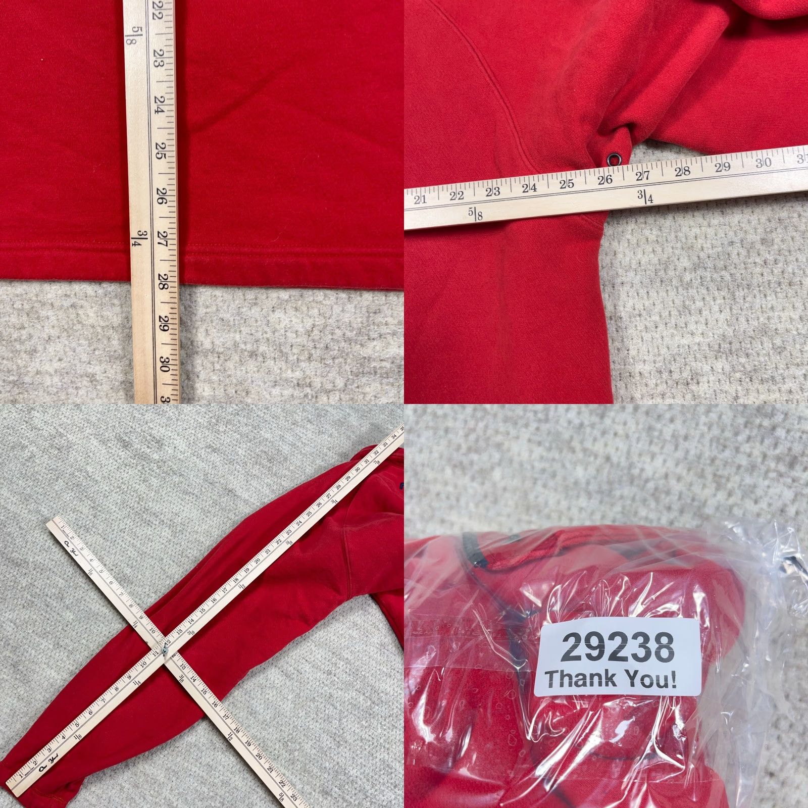 Nike VINTAGE Nike Sweatshirt Men XL Red 1/4 Zip Pullover Mock Neck Sportswear Logo Sweatshirt 2000s Mens Size US XL / EU 56 / 4 - 8 Thumbnail