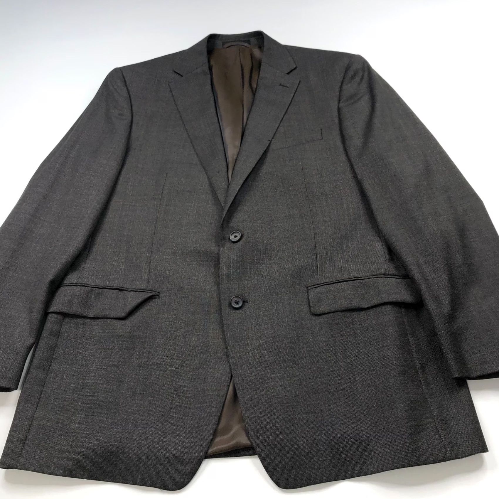Ralph Lauren Lauren Ralph Lauren Green Label 44L LONG 100% Wool Sport Coat Jacket Gray Black Size US S / EU 44-46 / 1 - 4 Thumbnail