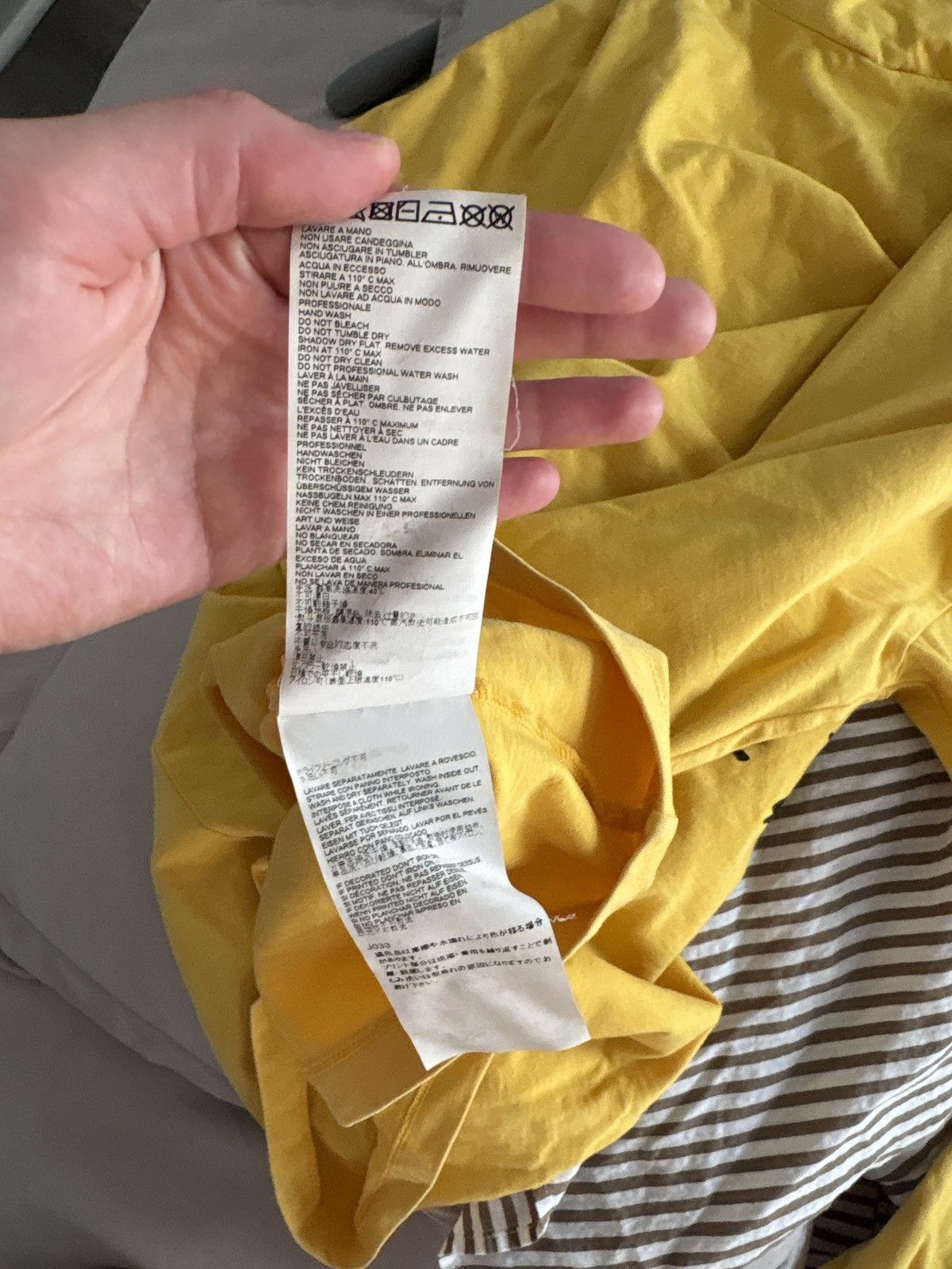 Maison Margiela Maison Margiela Yellow Hoodie, Sleep Tight Tiger Size US L / EU 52-54 / 3 - 6 Thumbnail