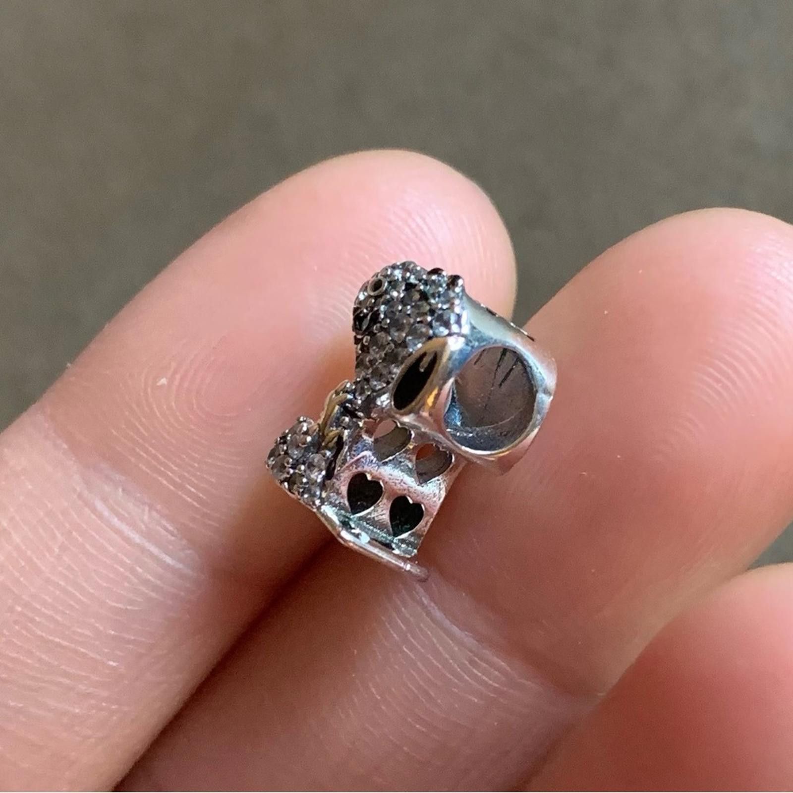 Other NWOT Peanuts Snoopy Dog Bling Charm Sterling Silver 925 Size ONE SIZE - 5 Thumbnail