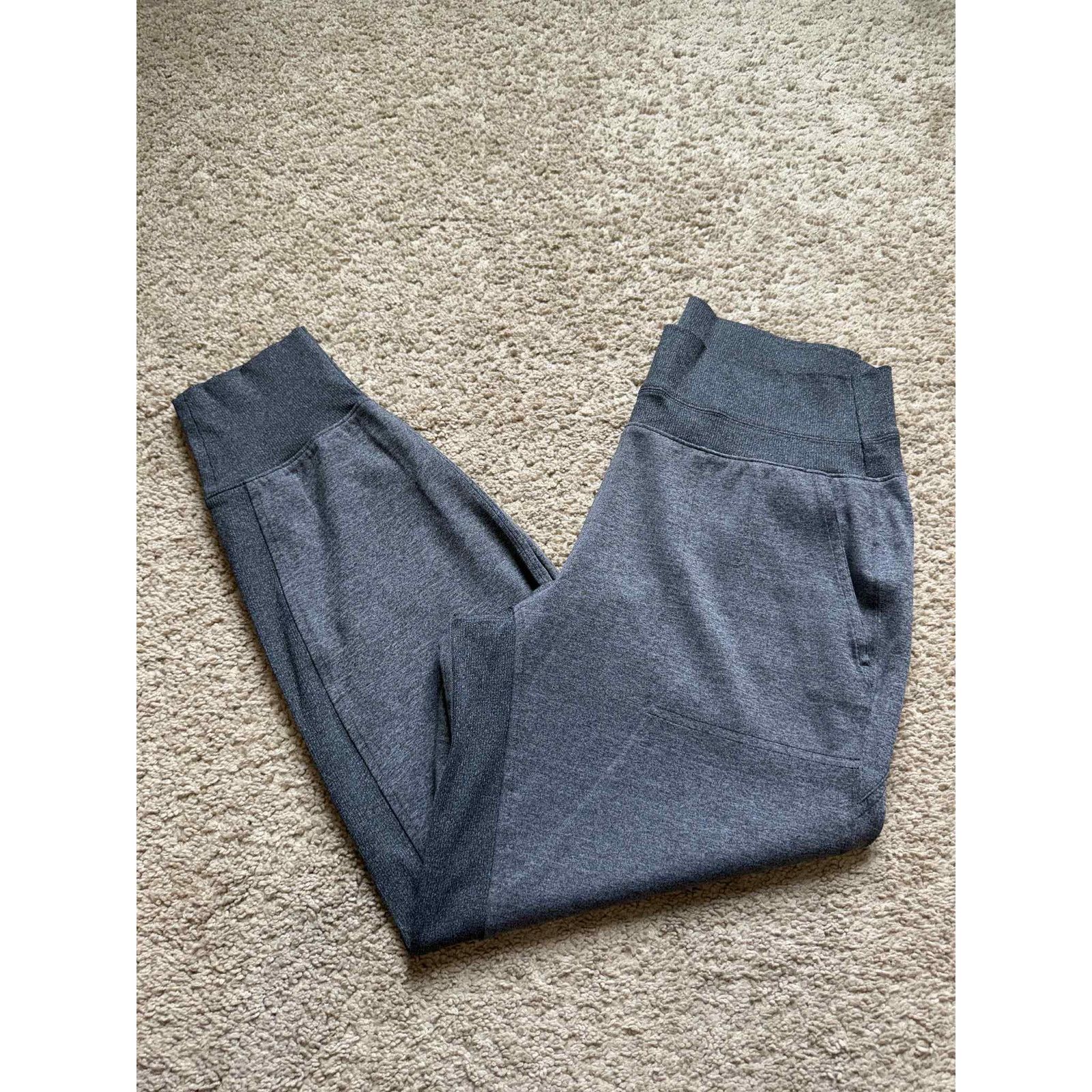 Athleta Athleta Venice High Waisted Jogger Pants Shadow Grey Medium Size 28" / US 6 / IT 42 - 2 Thumbnail