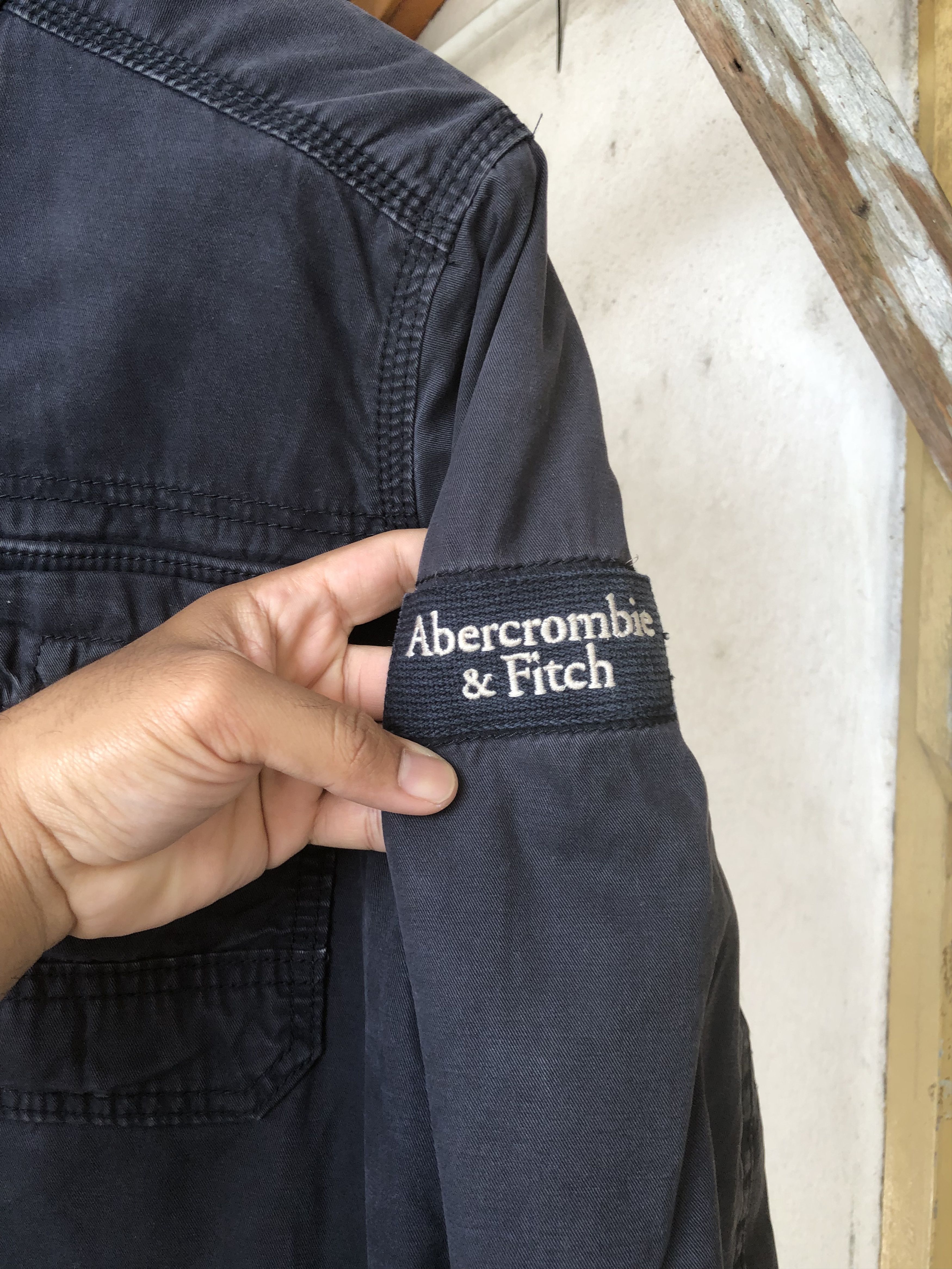 Abercrombie & Fitch Vintage Abercrombie M65 Faded Army Jacket Heavy Size US M / EU 48-50 / 2 - 4 Thumbnail