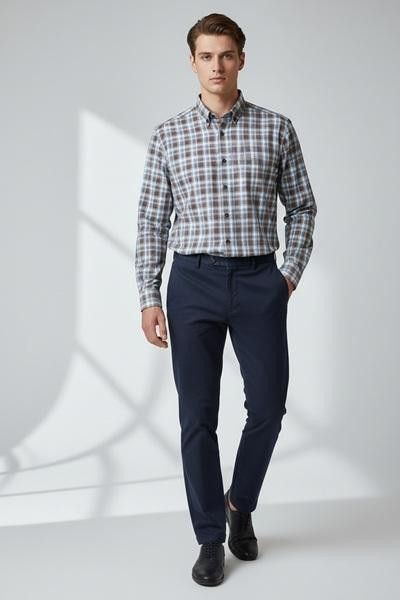 johnnie-O NWT JOHNNIE-O Floyd Plaid Button Down Shirt in Tide Size M Size US M / EU 48-50 / 2 - 4 Thumbnail