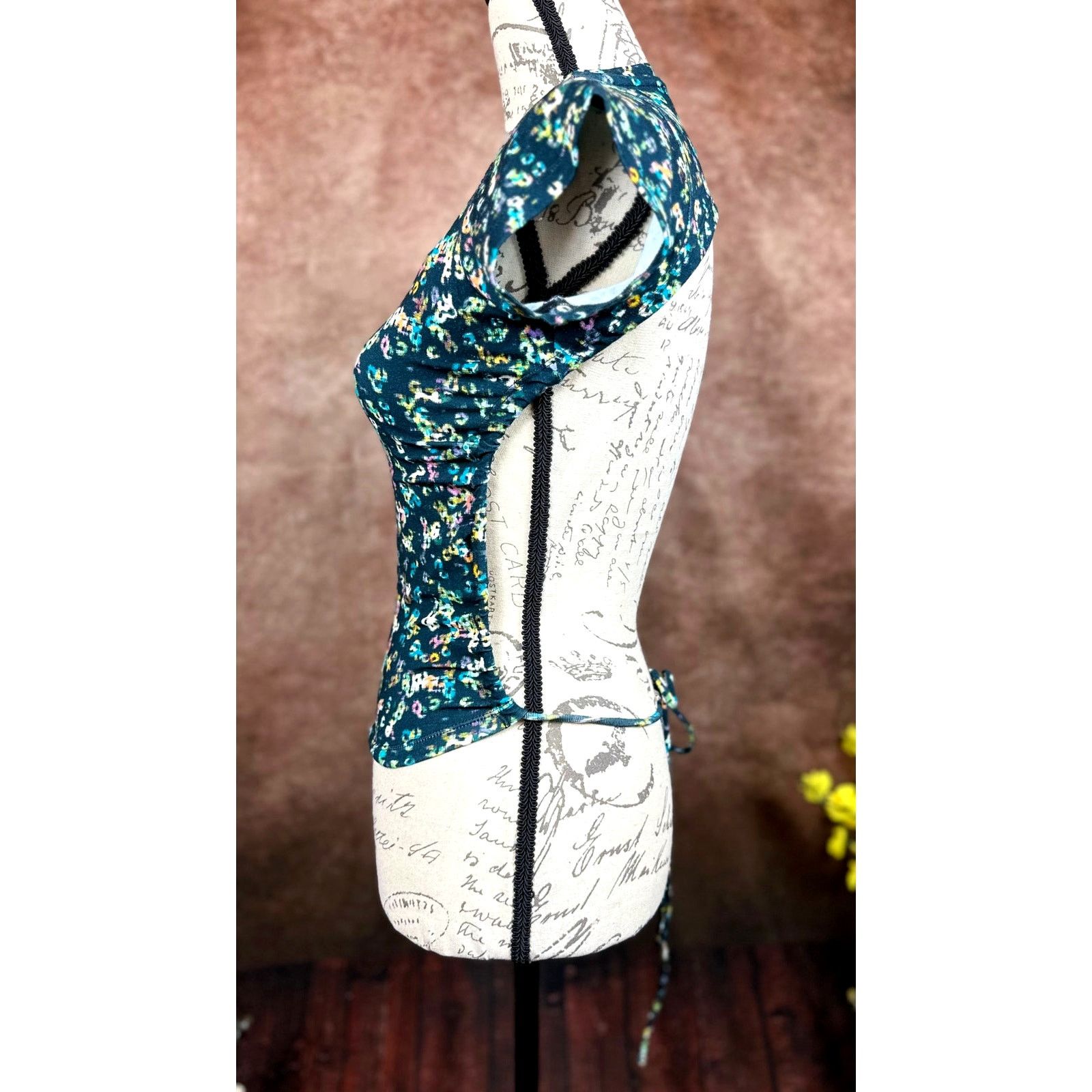 Isabel Marant Isabel Marant Étoile Juvia Totally Backless Top Teal 38 (8) Size M / US 6-8 / IT 42-44 - 11 Thumbnail