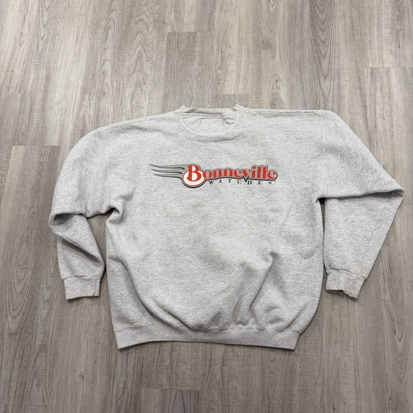 Vintage Vintage Bonneville Sports Watches Sweatshirt Men's XL Gray Size US XL / EU 56 / 4 - 7 Thumbnail