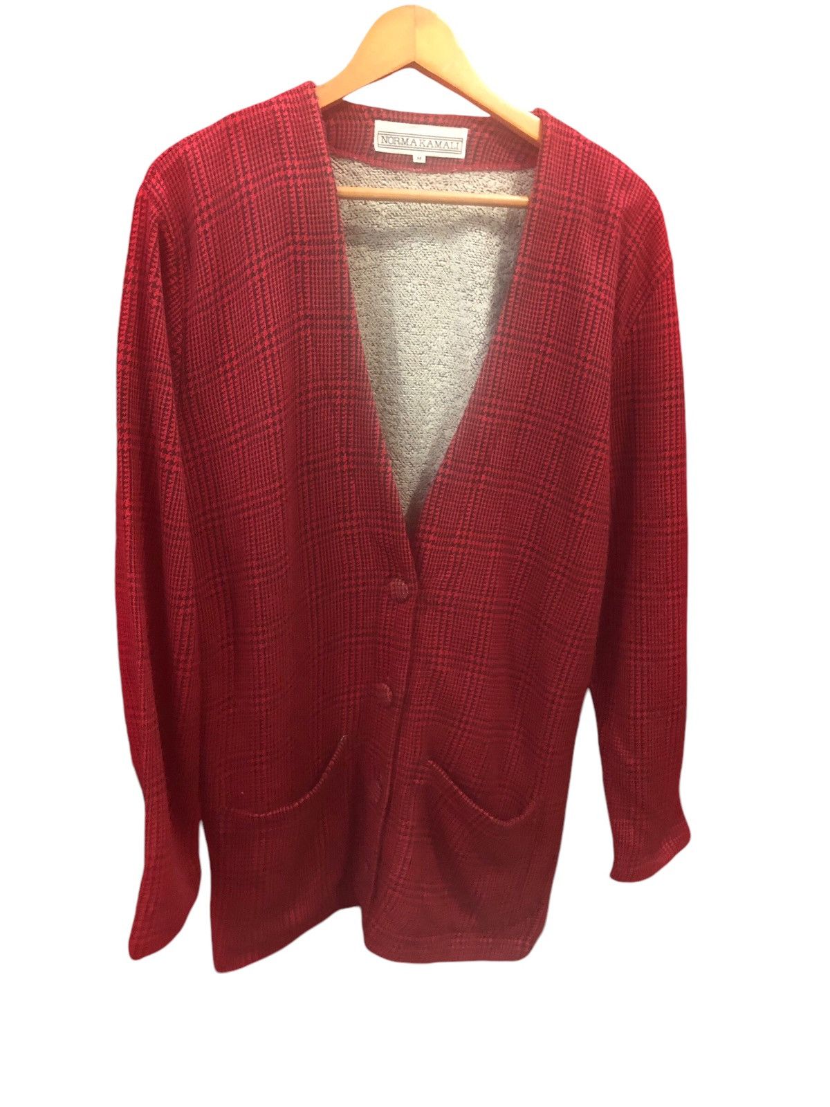 Nice!!Vintage Norma Kamali Red Jacket